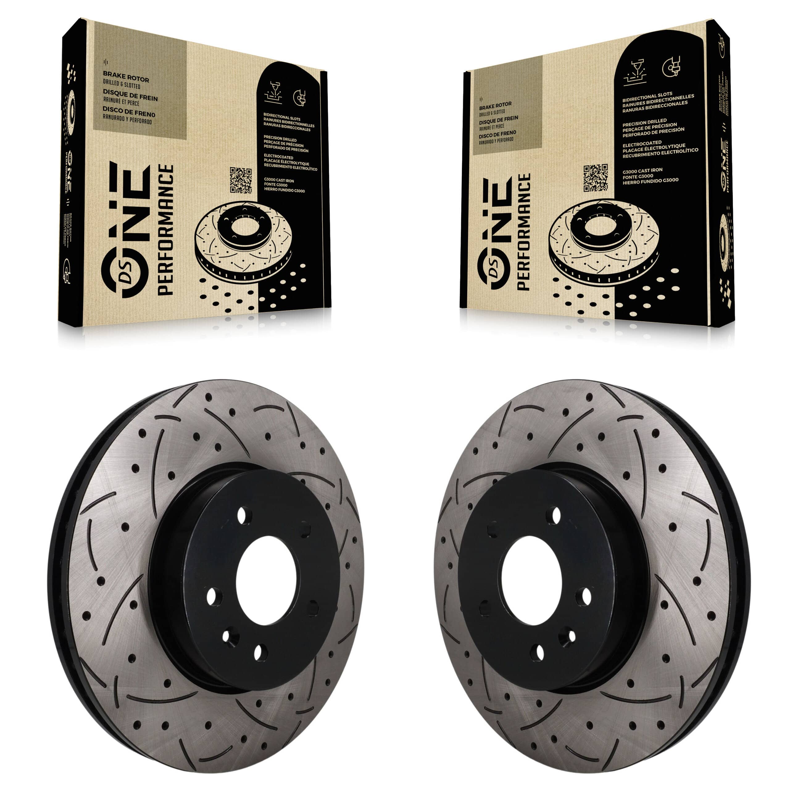 DS-One - KD-100765 - Front Disc Brake Rotor Kits
