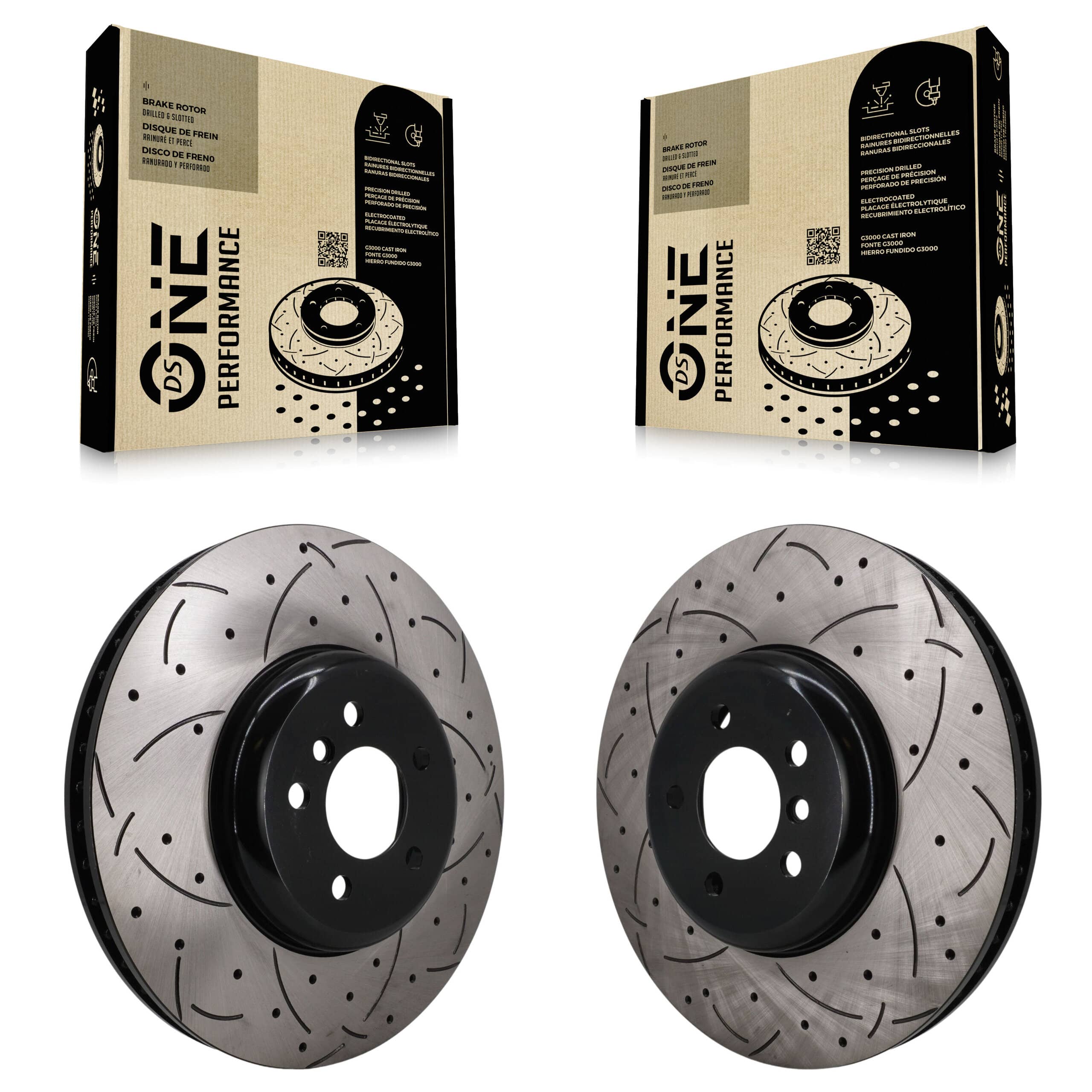 DS-One - KD-100854 - Front Disc Brake Rotor Kits