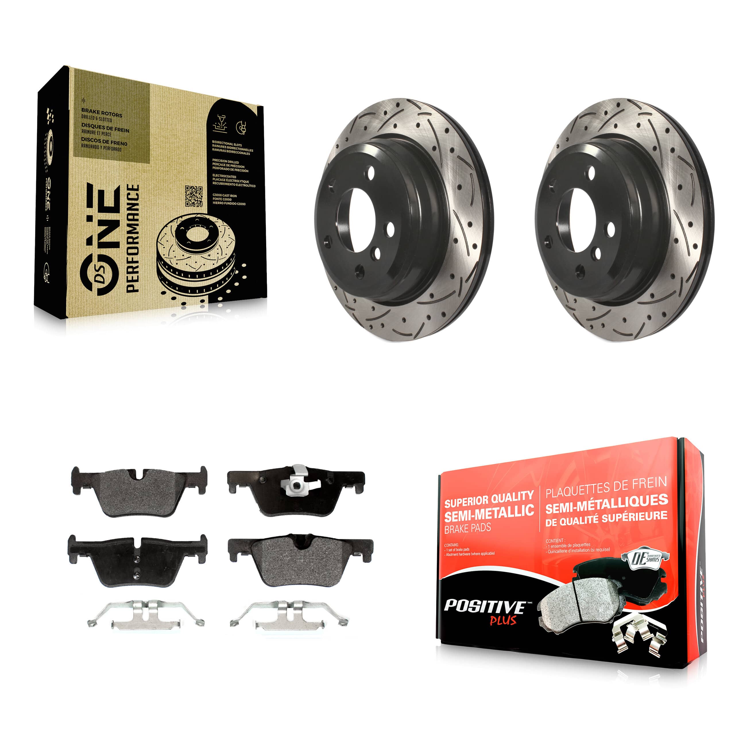 Transit Auto - KDF-100537 - Rear Disc Brake Kits