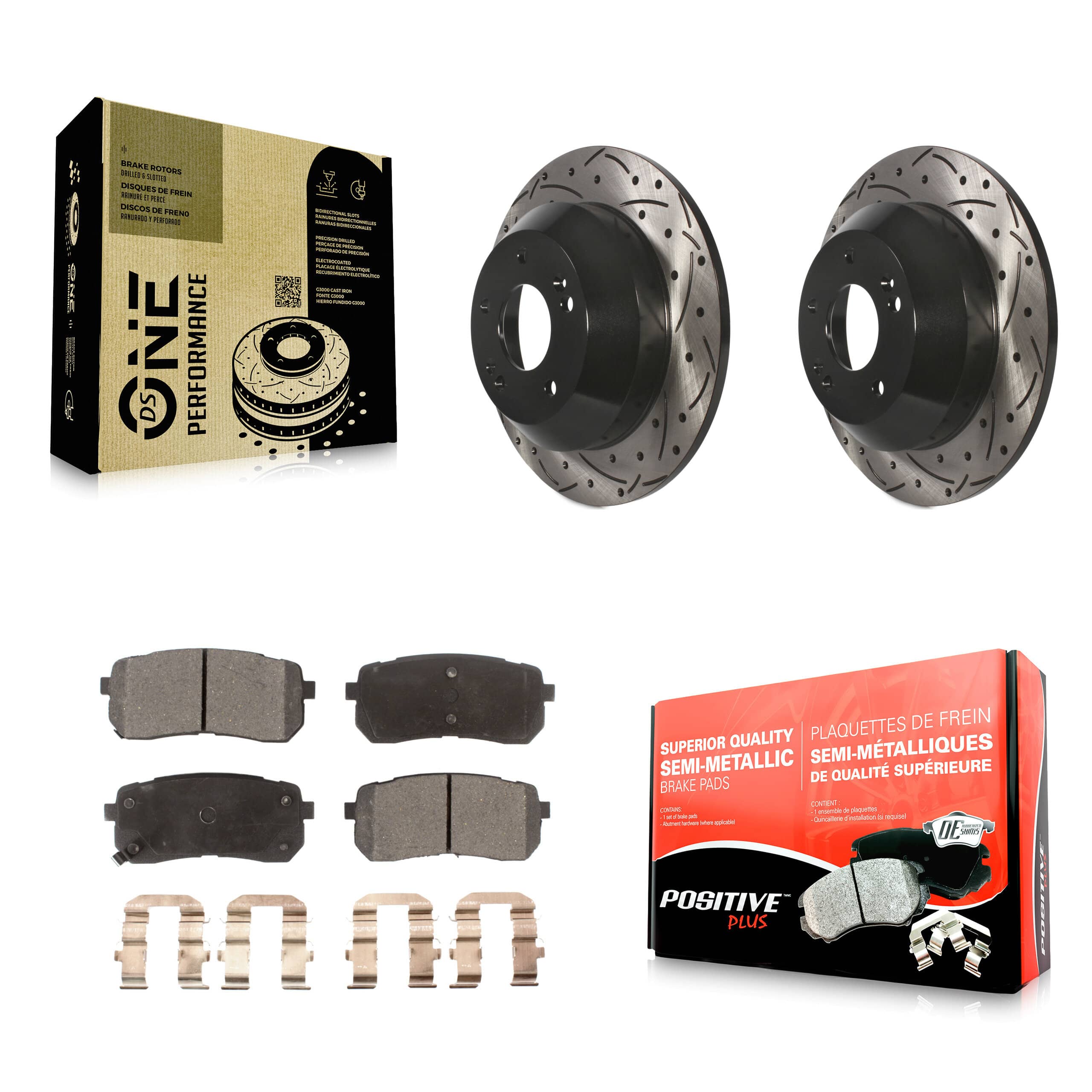 Transit Auto - KDF-100555 - Rear Disc Brake Kits