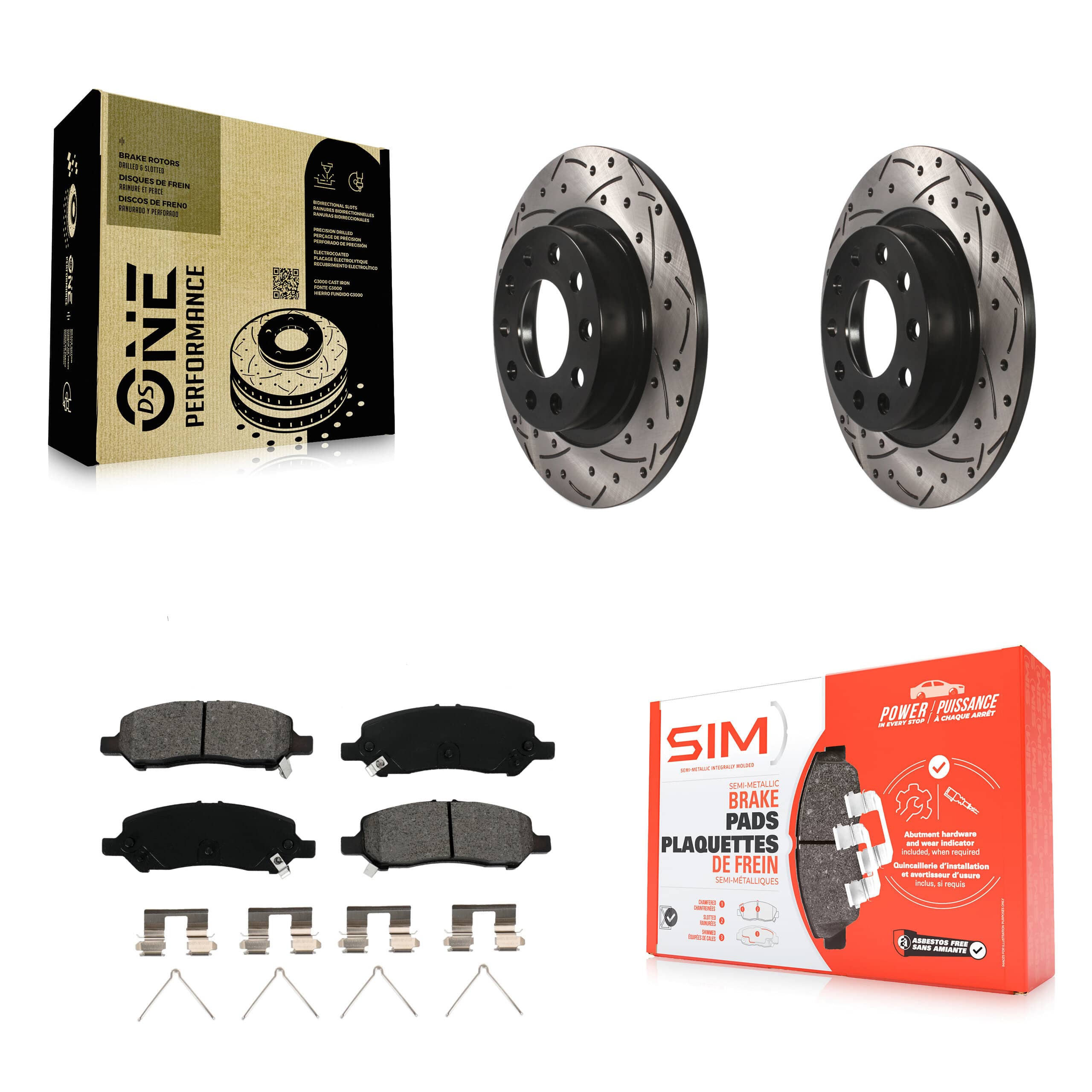 Transit Auto - KDS-100432 - Rear Disc Brake Kits