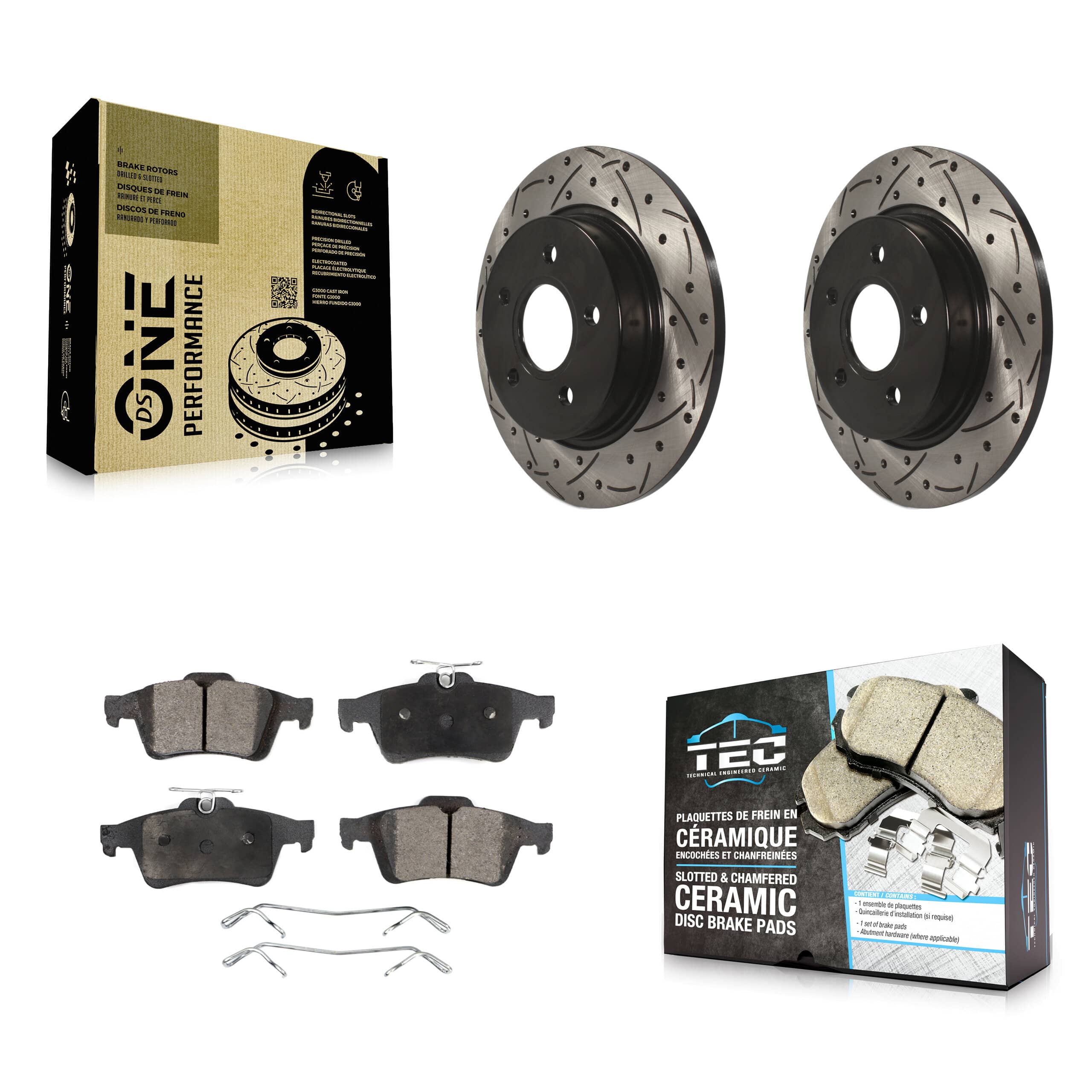 Transit Auto - KDT-100461 - Rear Disc Brake Kits