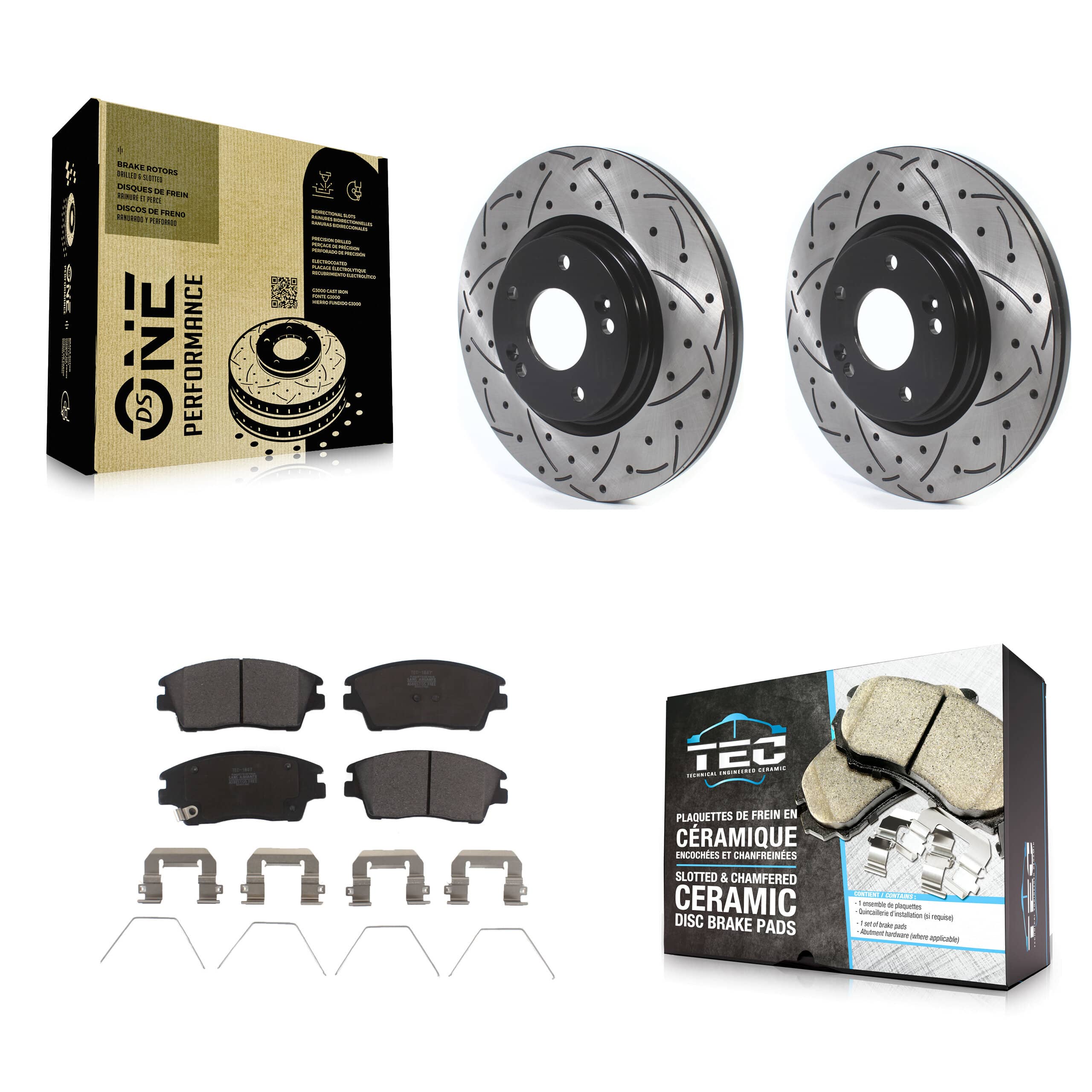 Transit Auto - KDT-100648 - Front Disc Brake Kits