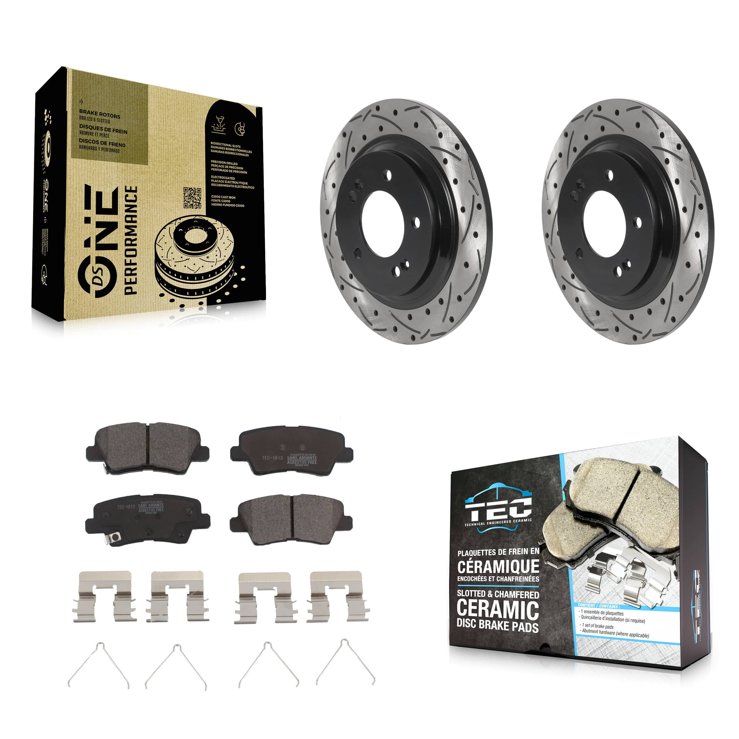 Transit Auto - KDT-100951 - Rear Disc Brake Kits