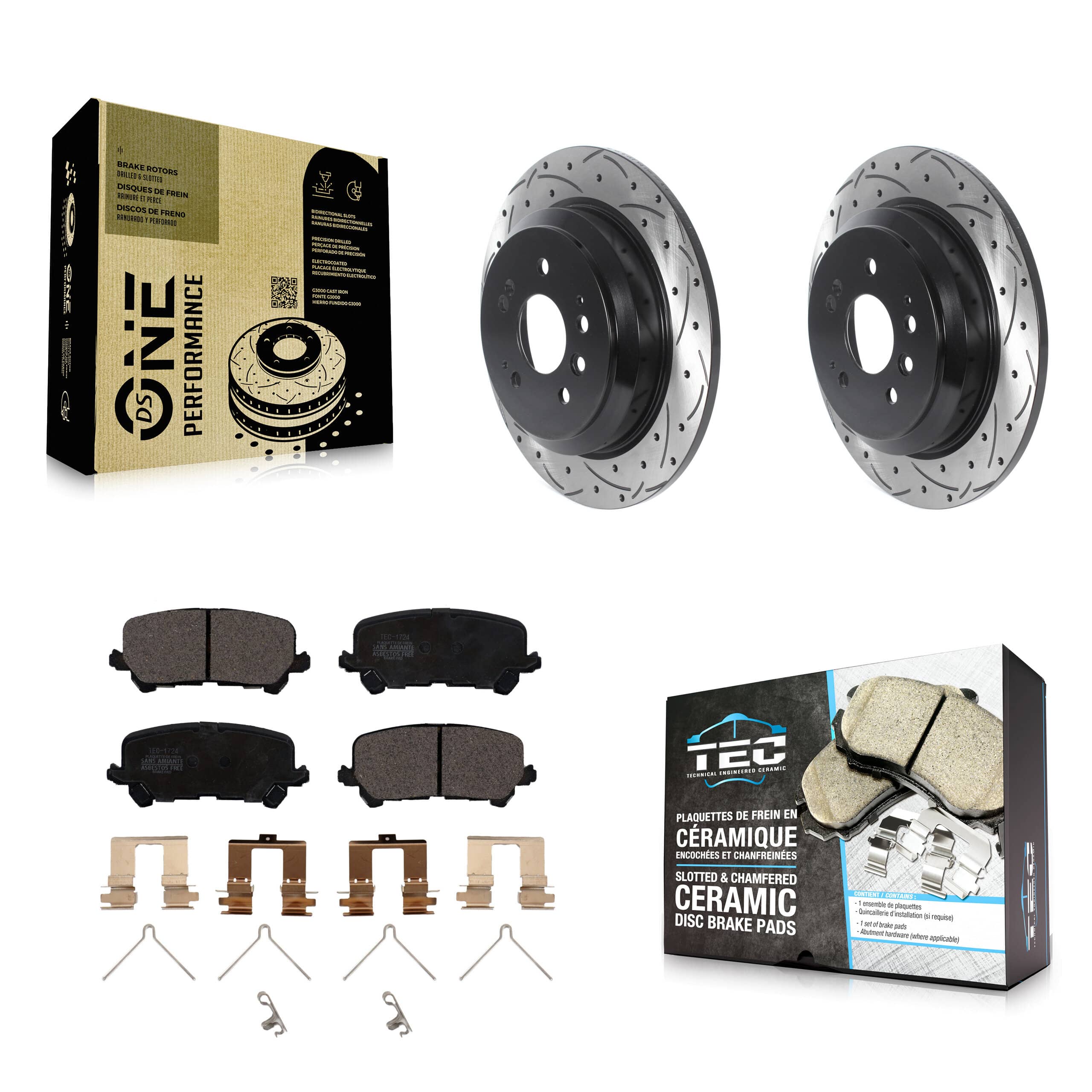 Transit Auto - KDT-100961 - Rear Disc Brake Kits