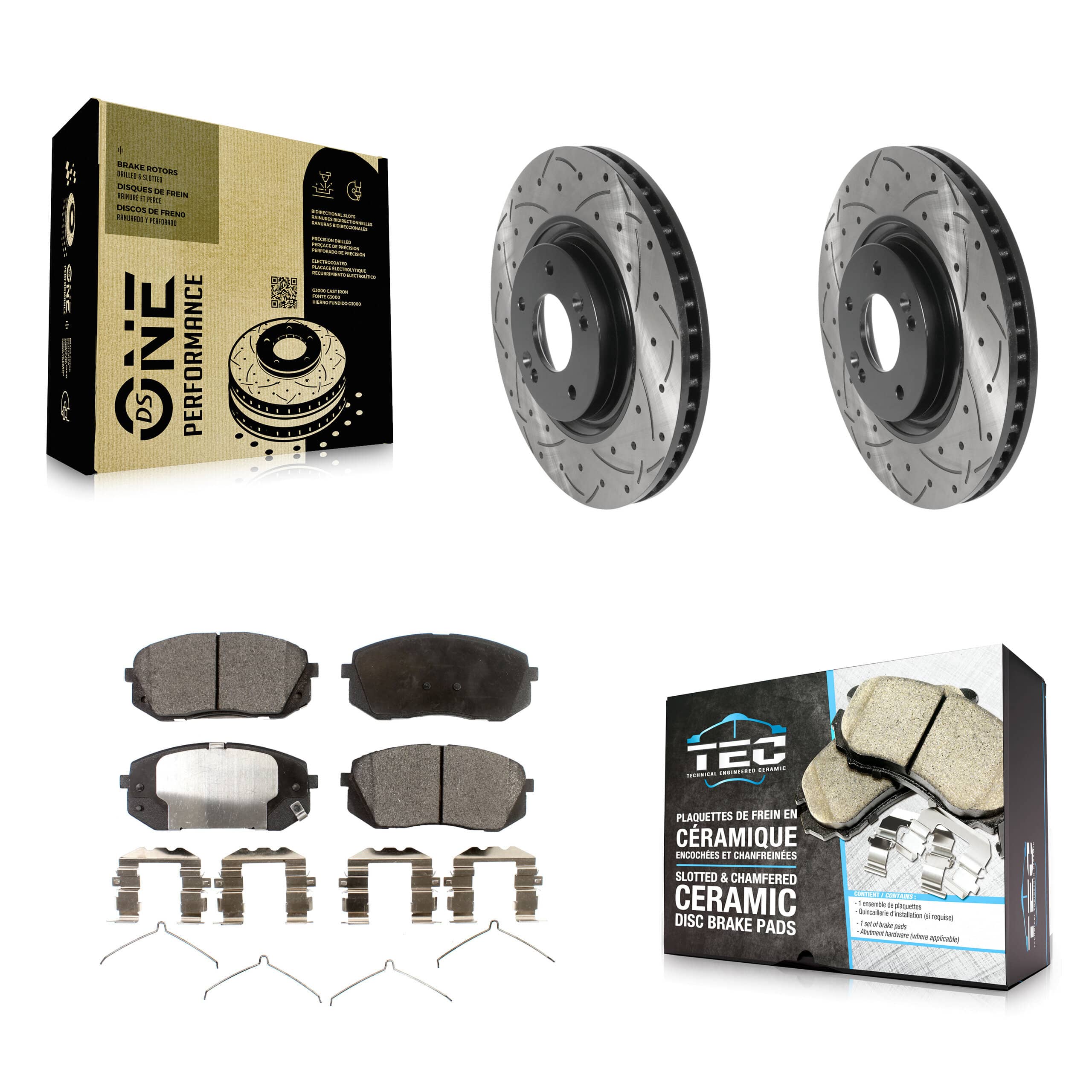 Transit Auto - KDT-101964 - Front Disc Brake Kits