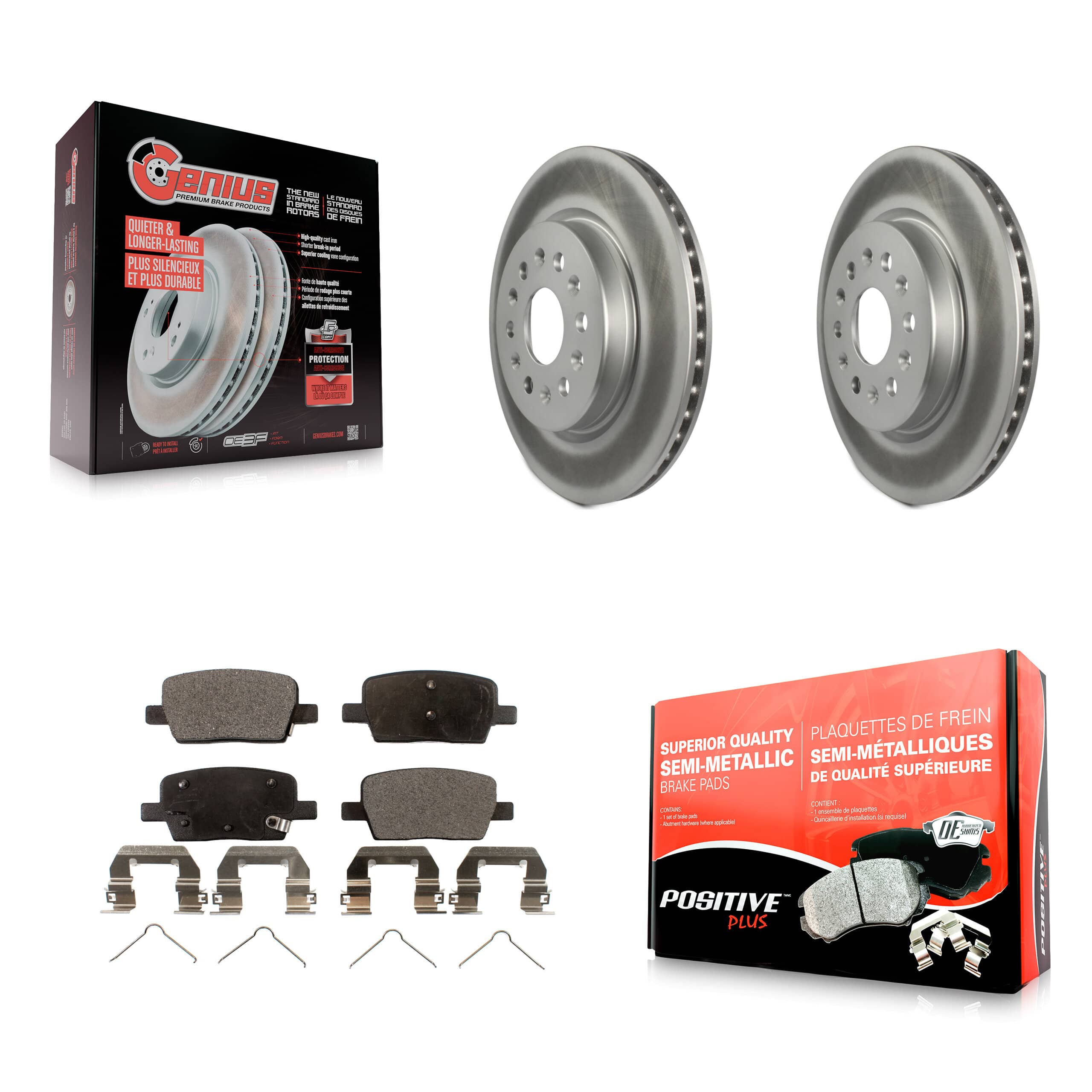 Transit Auto - KGF-101247 - Rear Disc Brake Kits