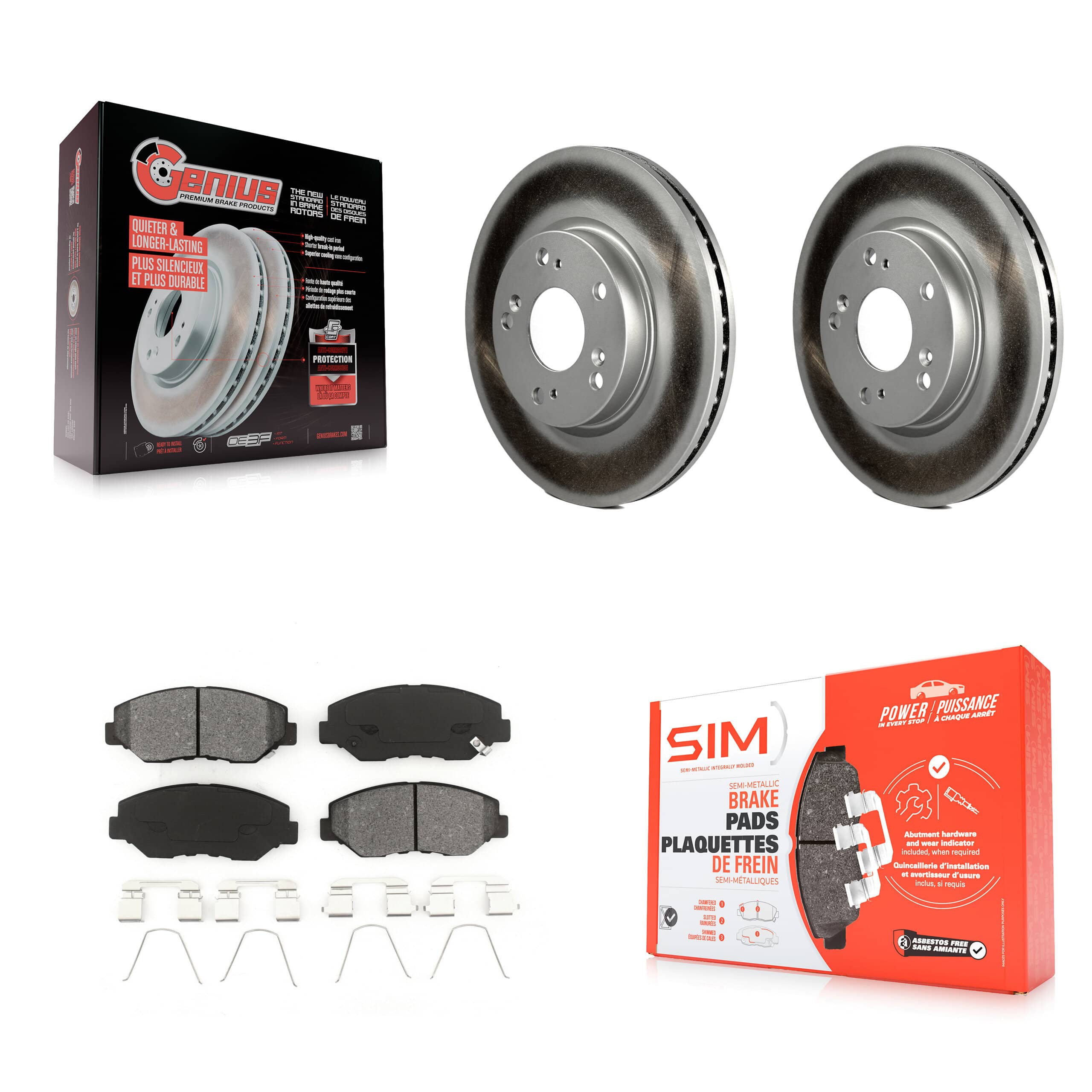 Transit Auto - KGS-100473 - Front Disc Brake Kits