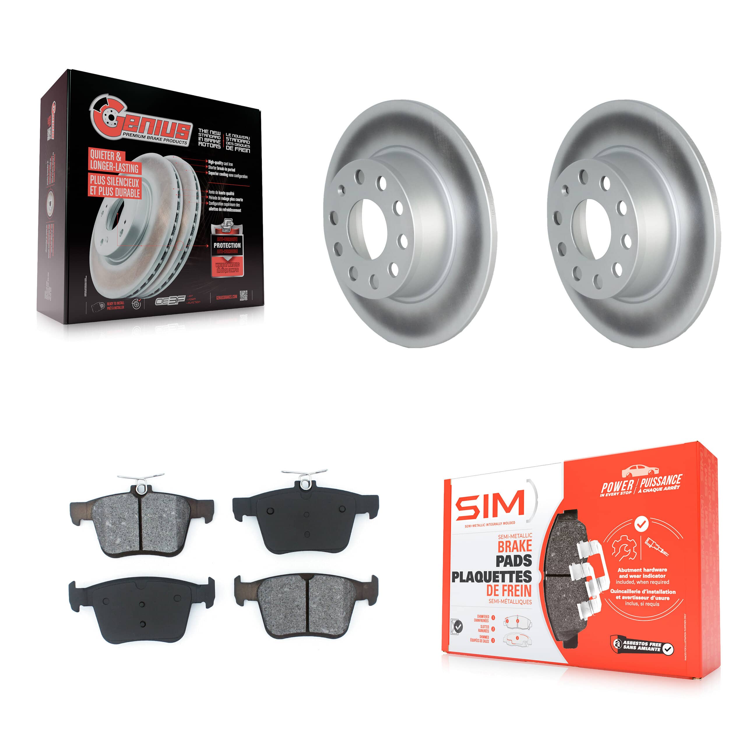 Transit Auto - KGS-102305 - Rear Disc Brake Kits