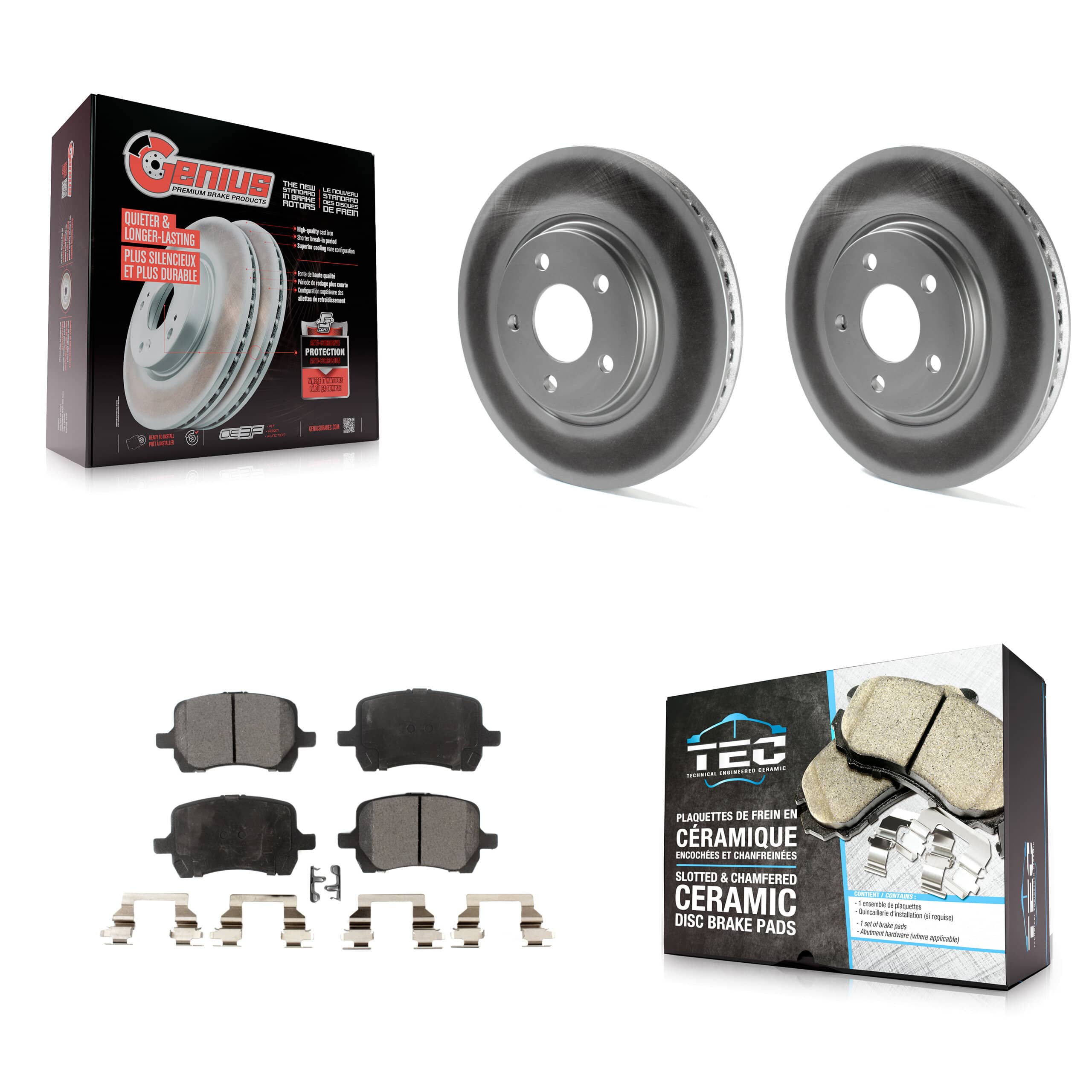 Transit Auto - KGT-100025 - Front Disc Brake Kits