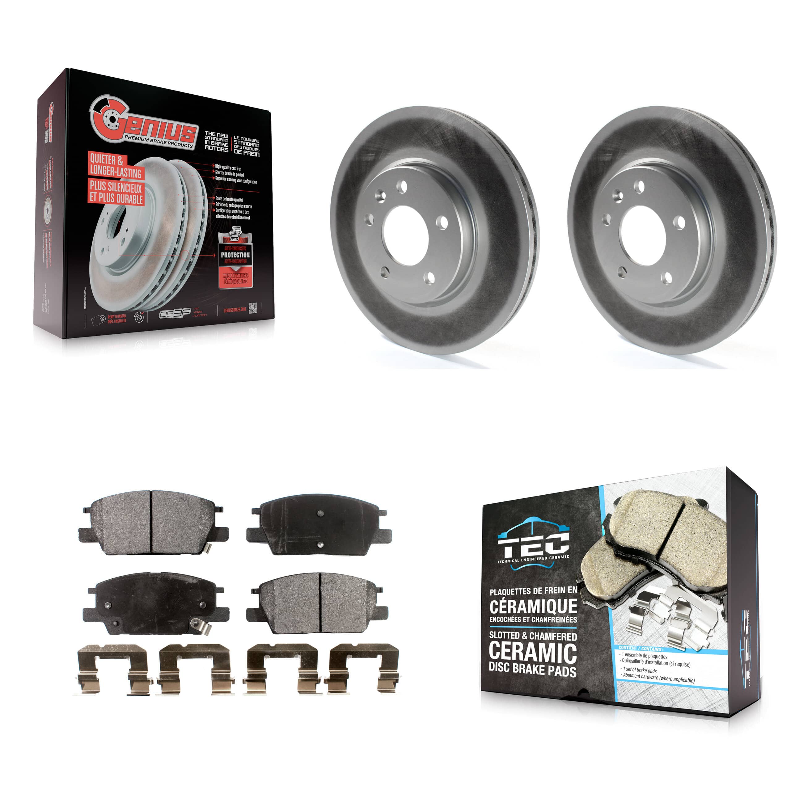 Transit Auto - KGT-100066 - Front Disc Brake Kits