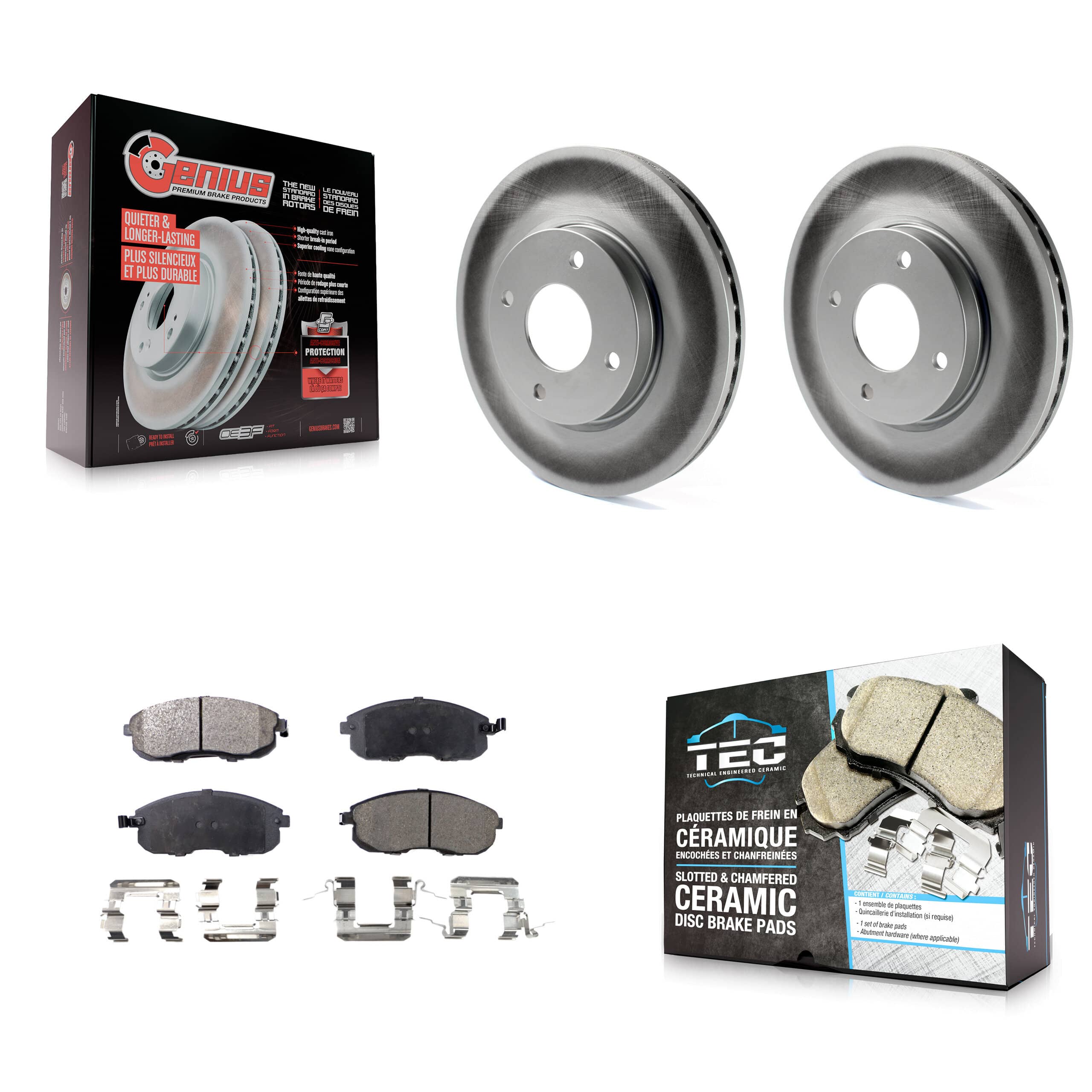 Transit Auto - KGT-100403 - Front Disc Brake Kits