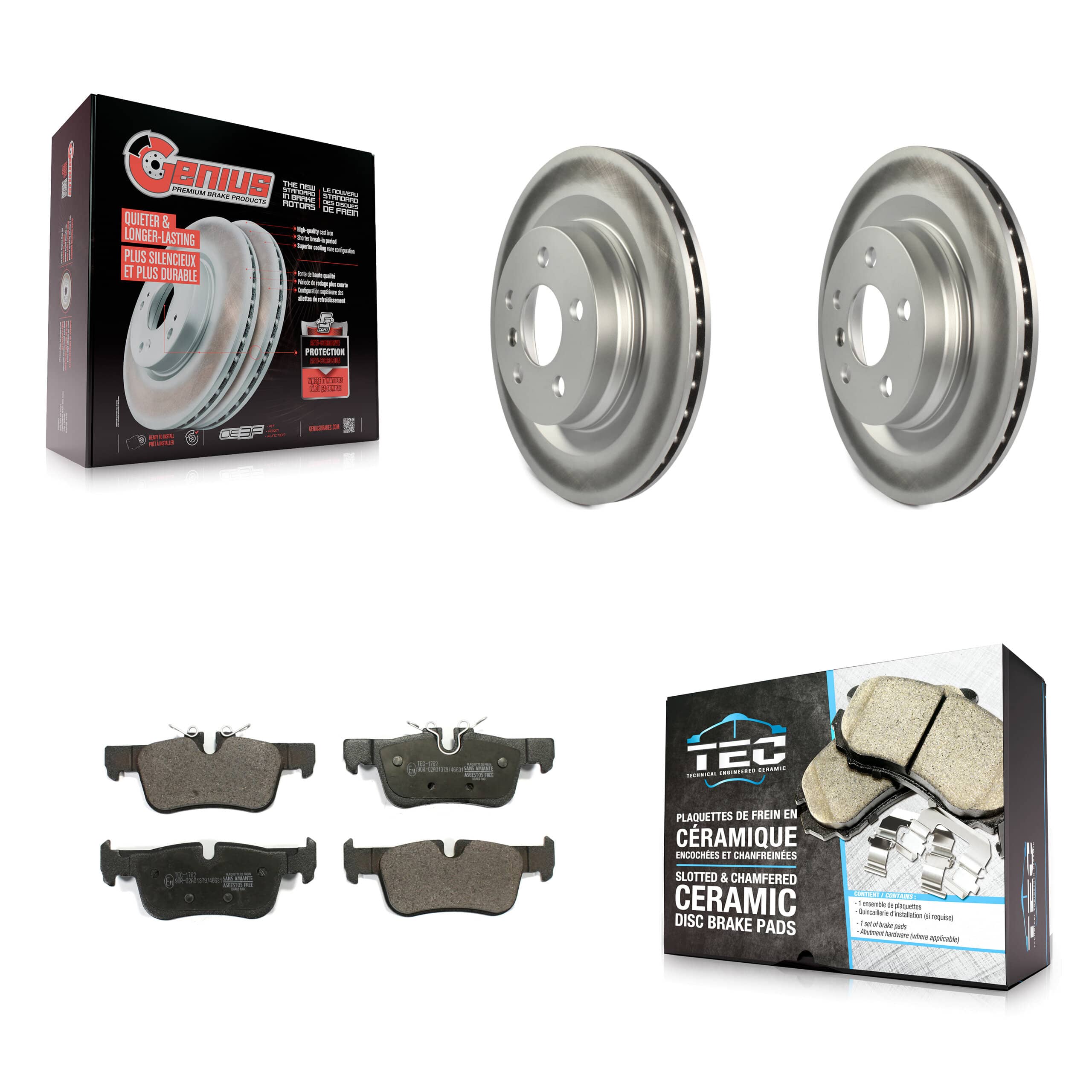 Transit Auto - KGT-102044 - Rear Disc Brake Kits