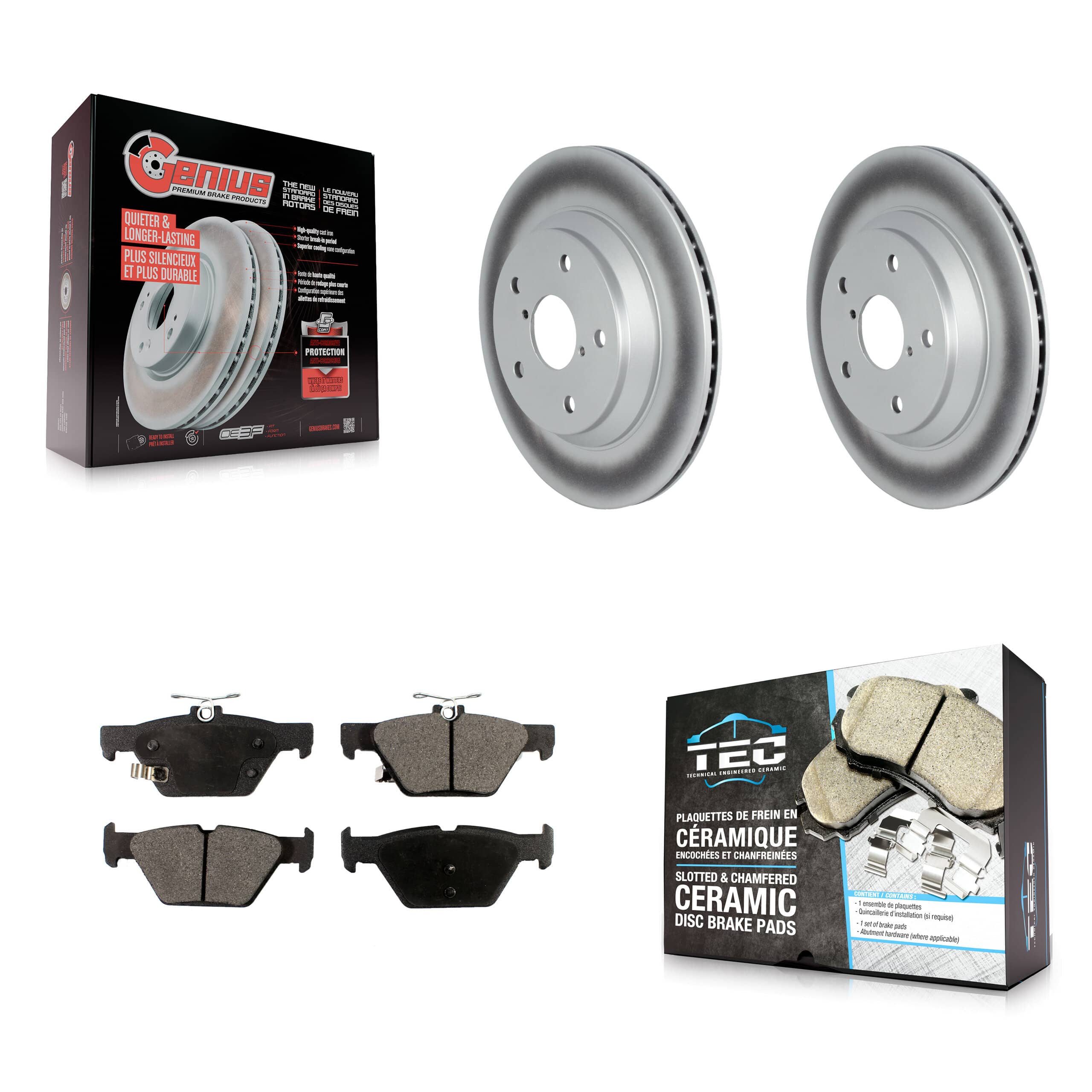 Transit Auto - KGT-102697 - Rear Disc Brake Kits