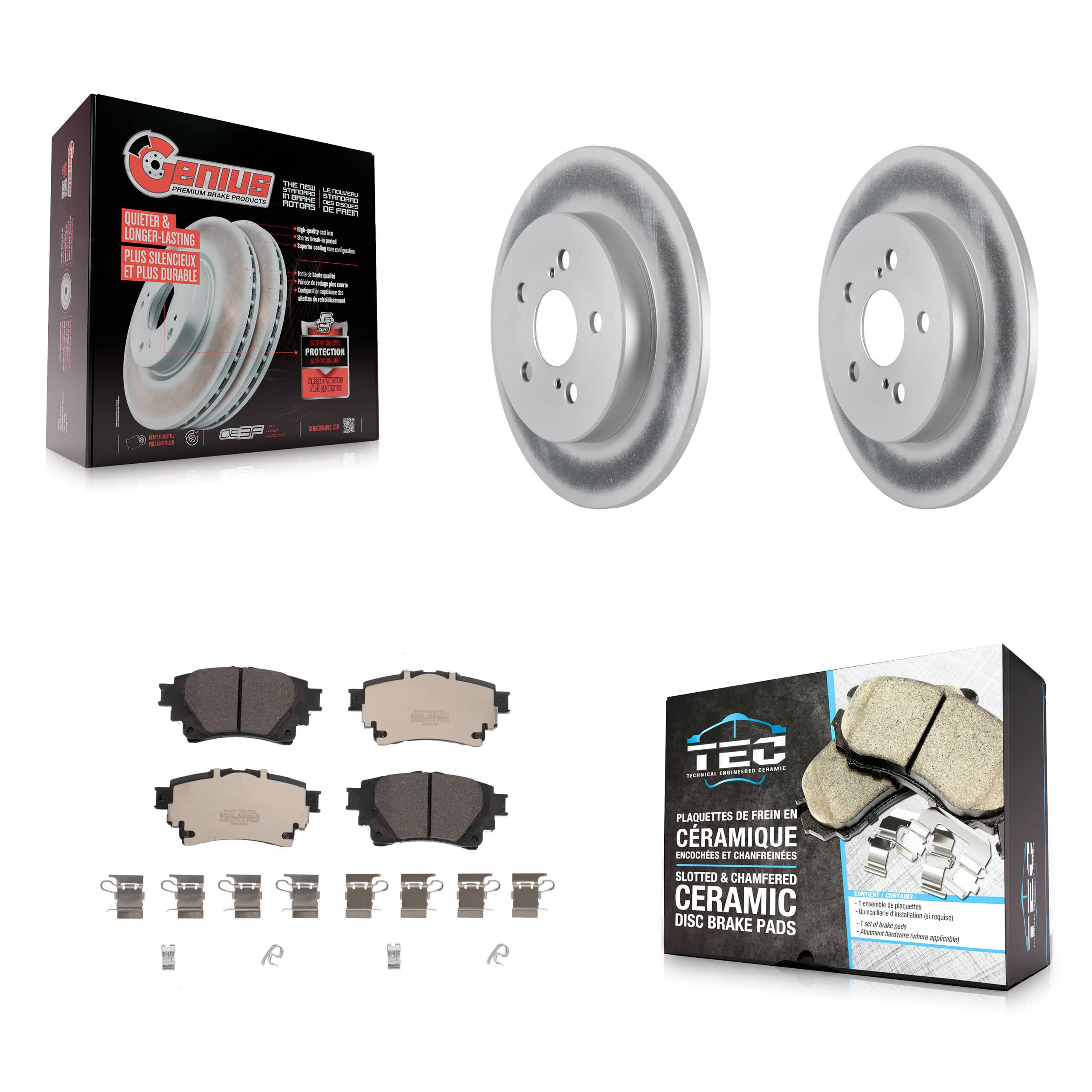 Transit Auto - KGT-102801 - Rear Disc Brake Kits
