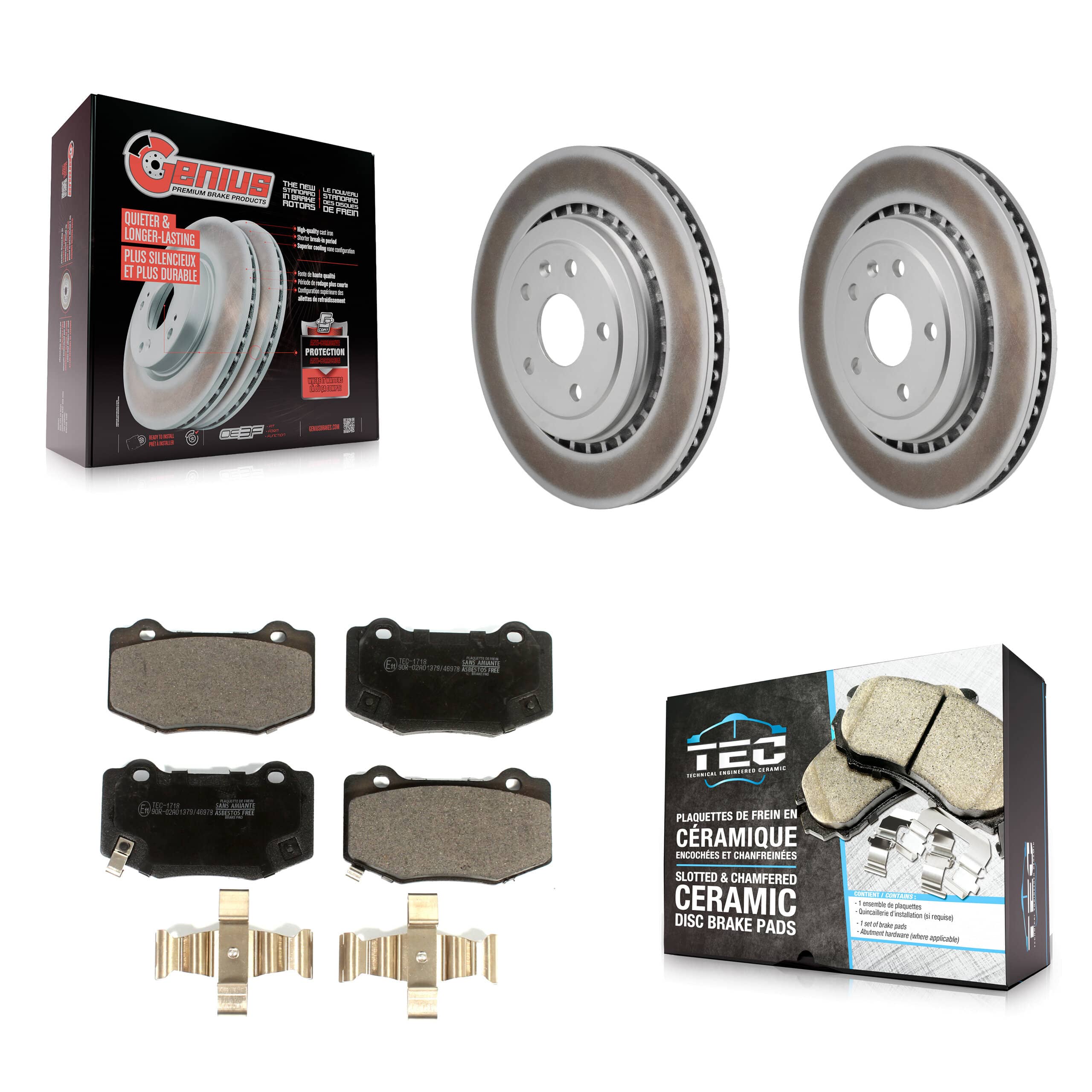 Transit Auto - KGT-103283 - Rear Disc Brake Kits