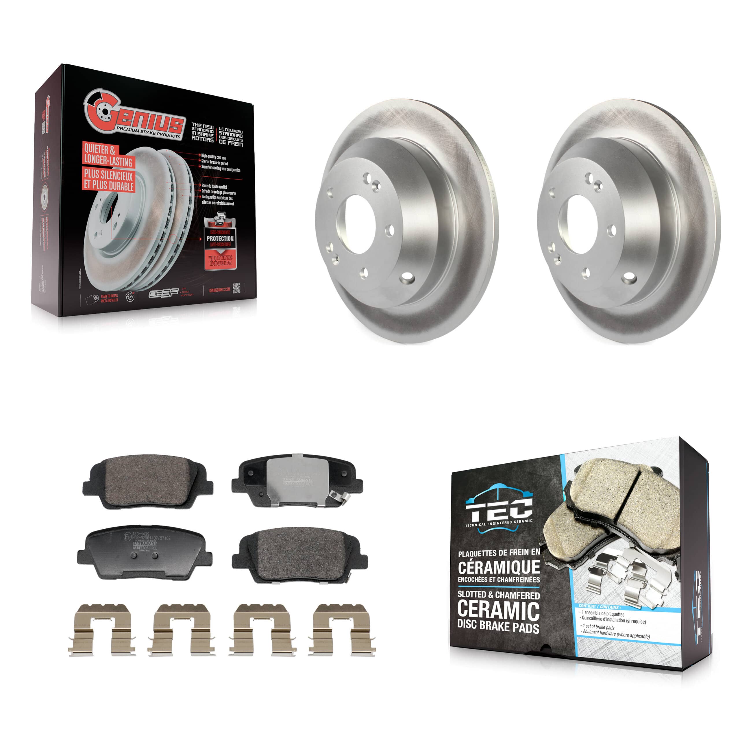 Transit Auto - KGT-103288 - Rear Disc Brake Kits