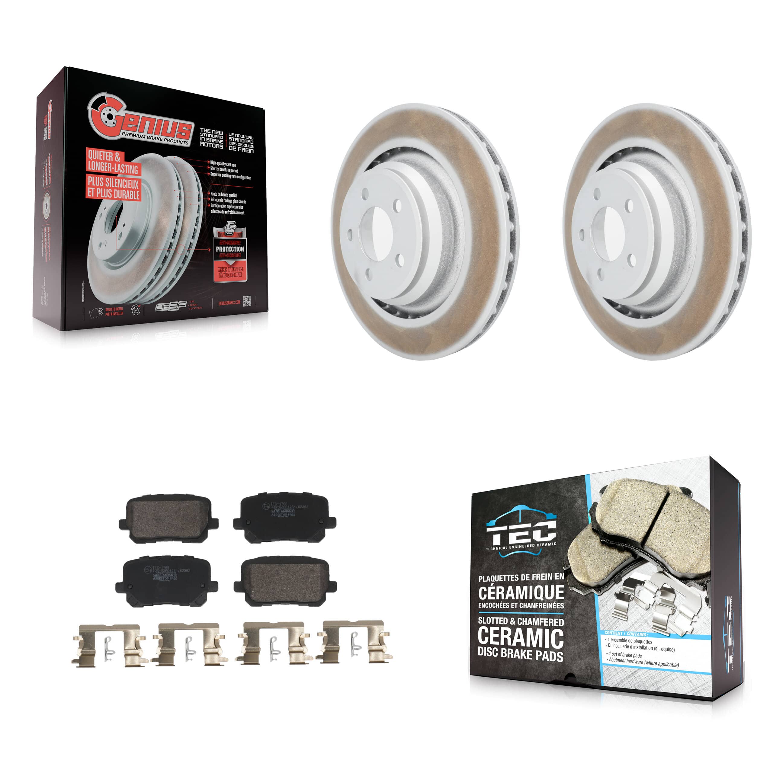 Transit Auto - KGT-103510 - Rear Disc Brake Kits