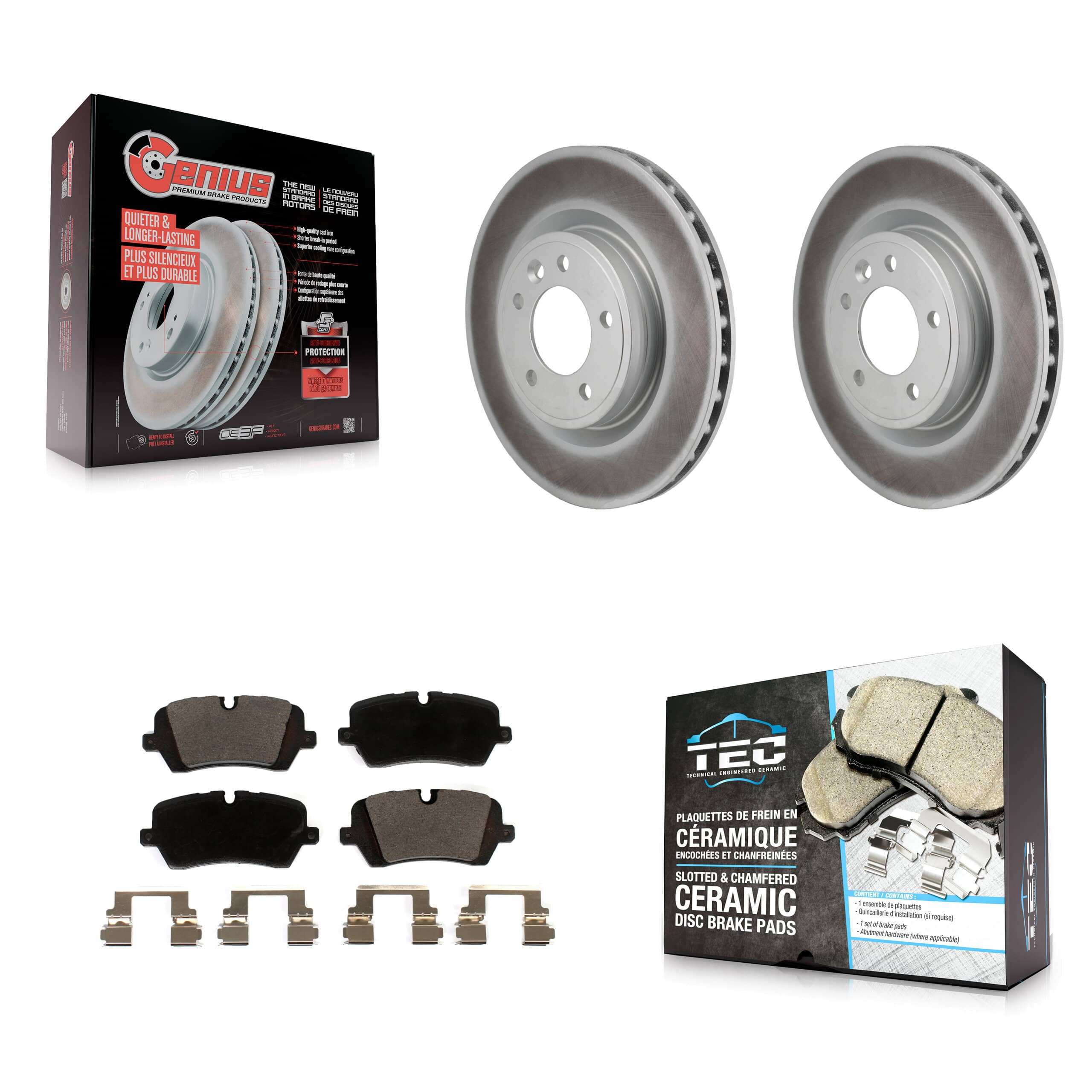 Transit Auto - KGT-103522 - Rear Disc Brake Kits