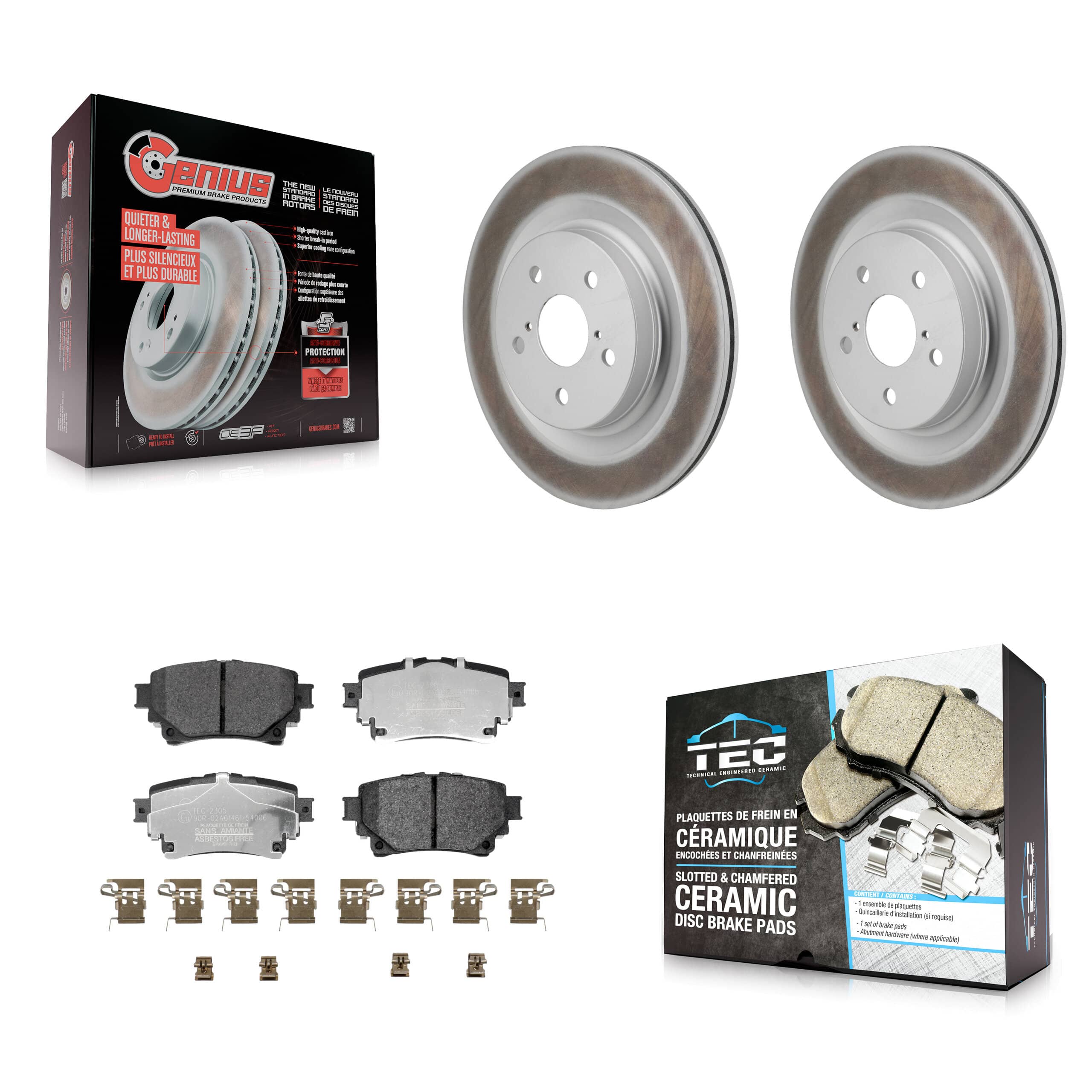 Transit Auto - KGT-103542 - Rear Disc Brake Kits
