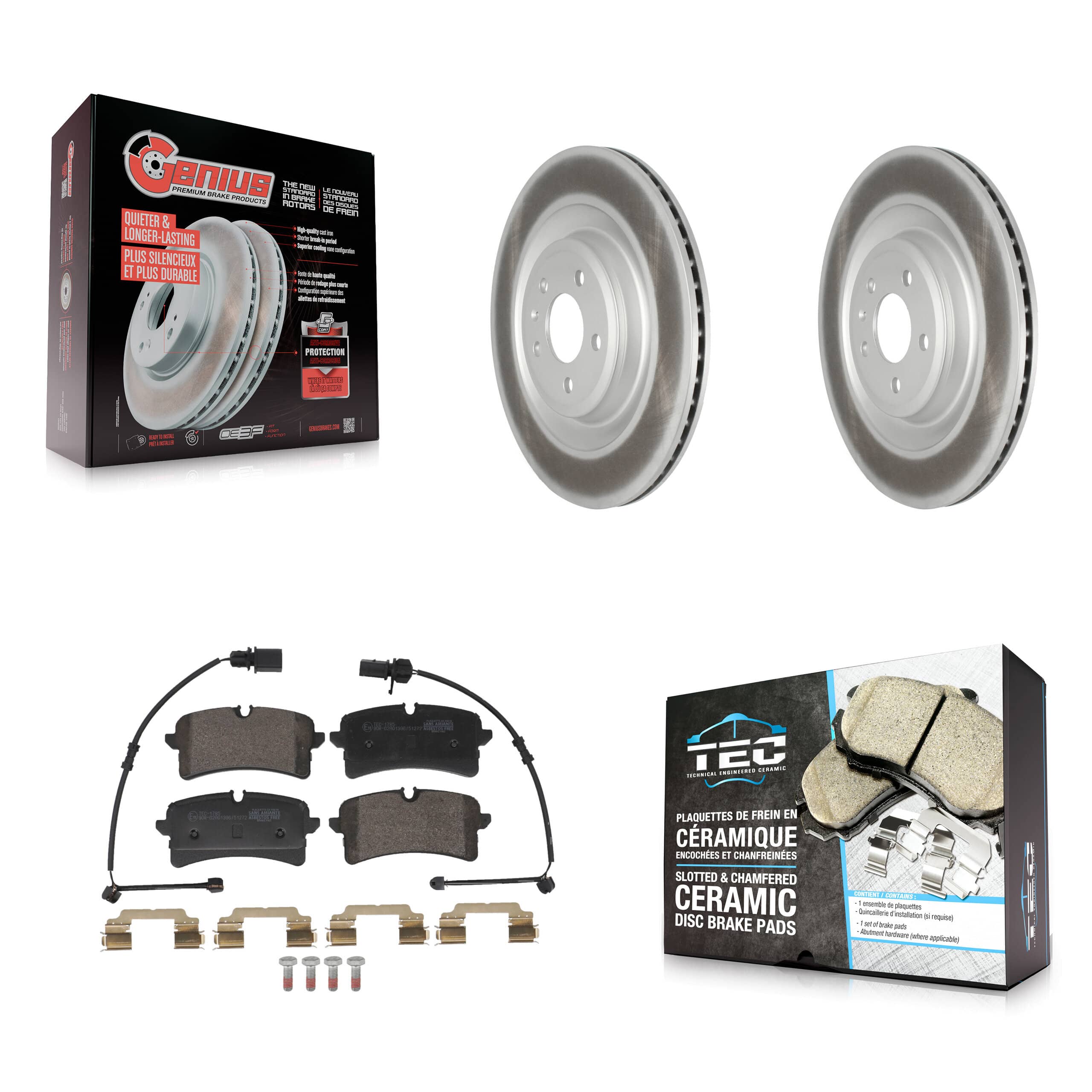 Transit Auto - KGT-103555 - Rear Disc Brake Kits