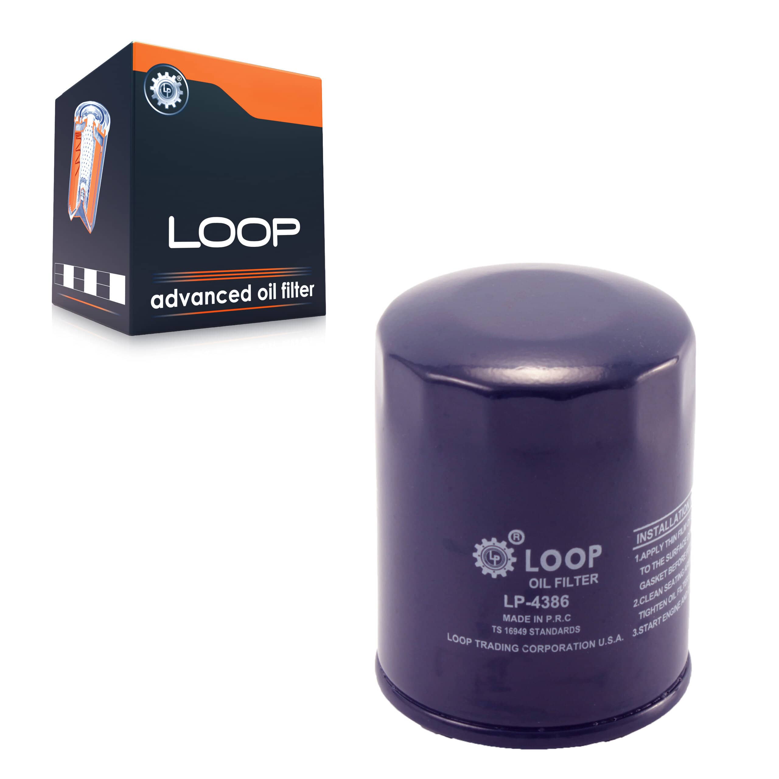 LOOP - LOP-LP4386 - Engine Oil Filter