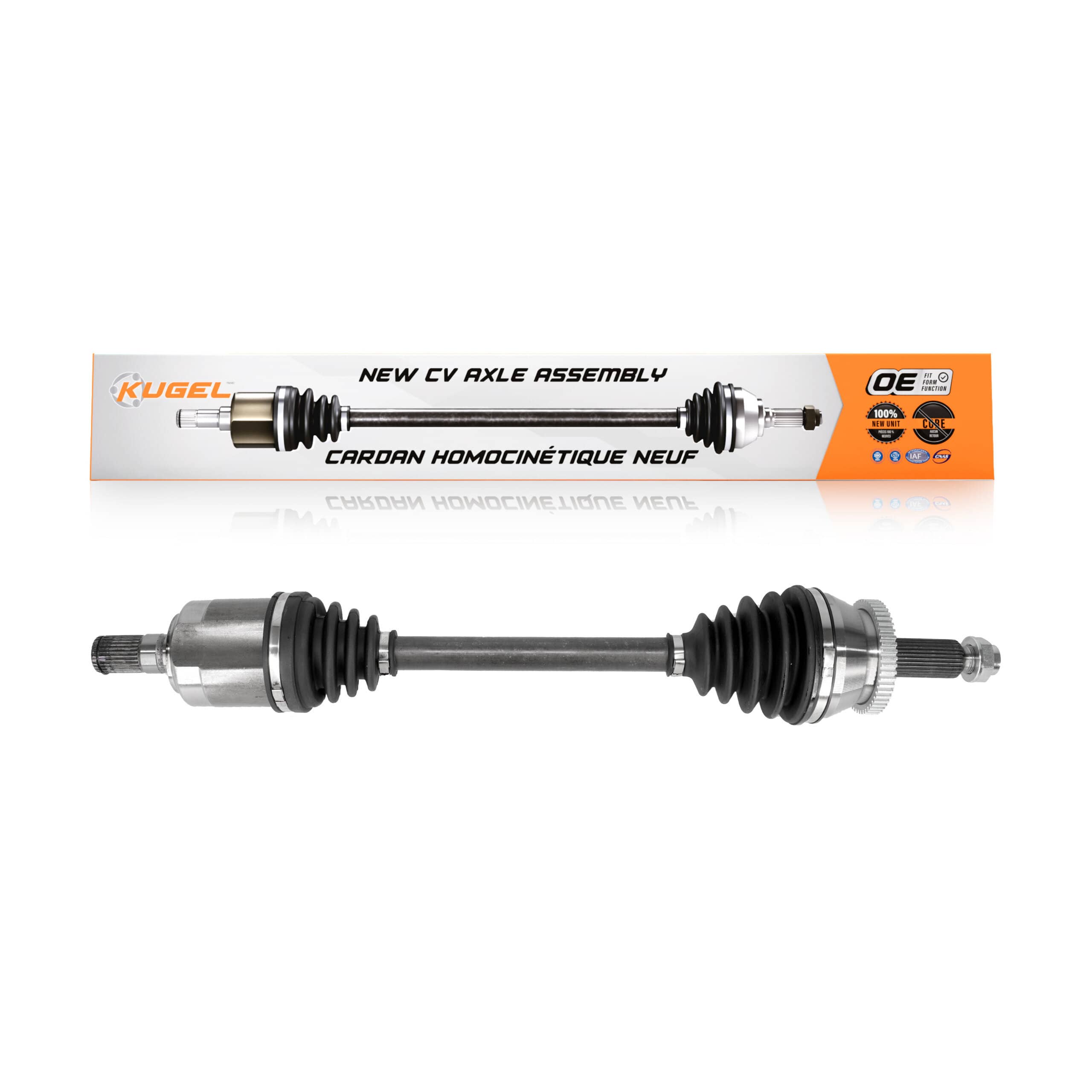 Kugel - NCV-HY37071 - Front Left CV Axle Shaft