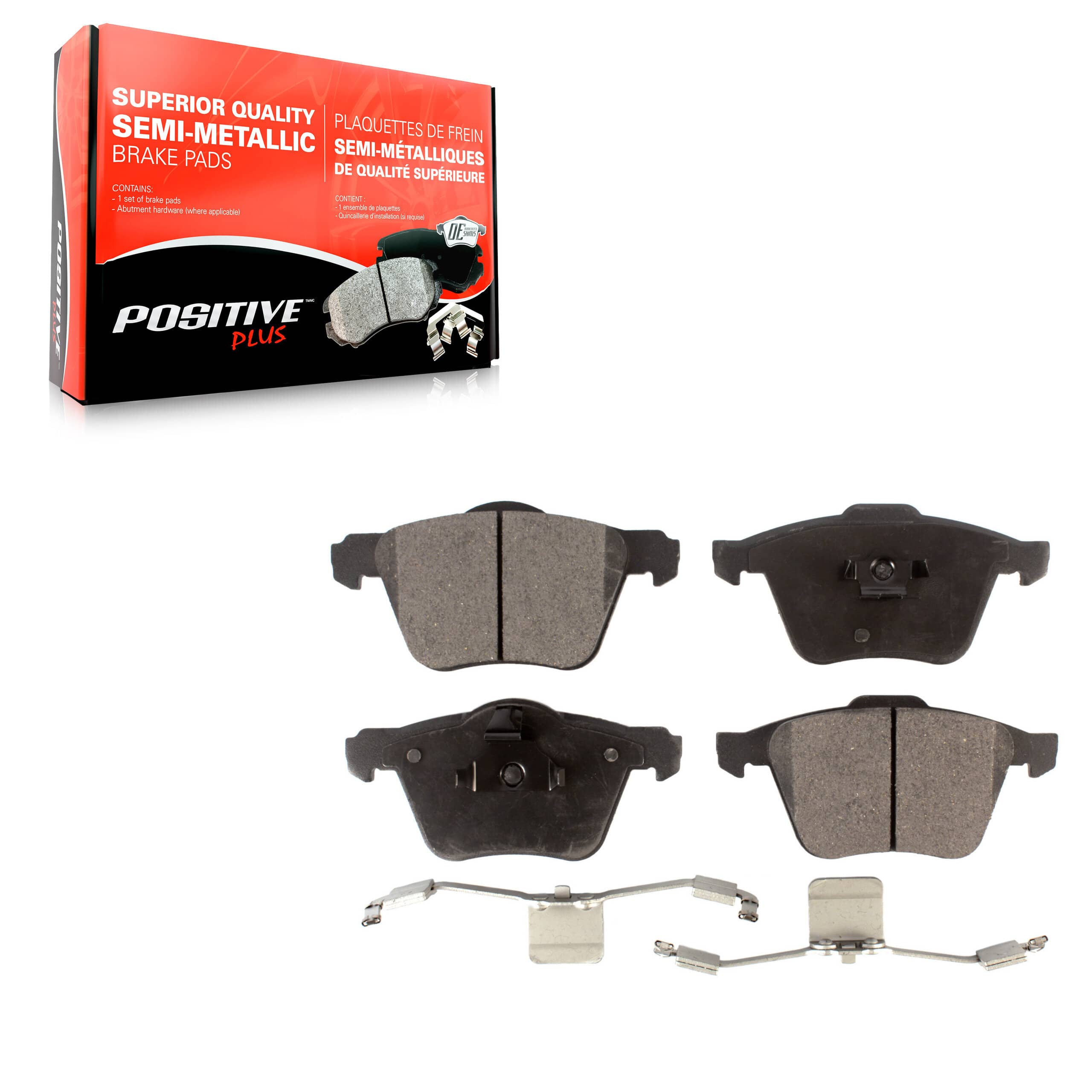 Positive Plus - PPF-D1003 - Front Disc Brake Pad