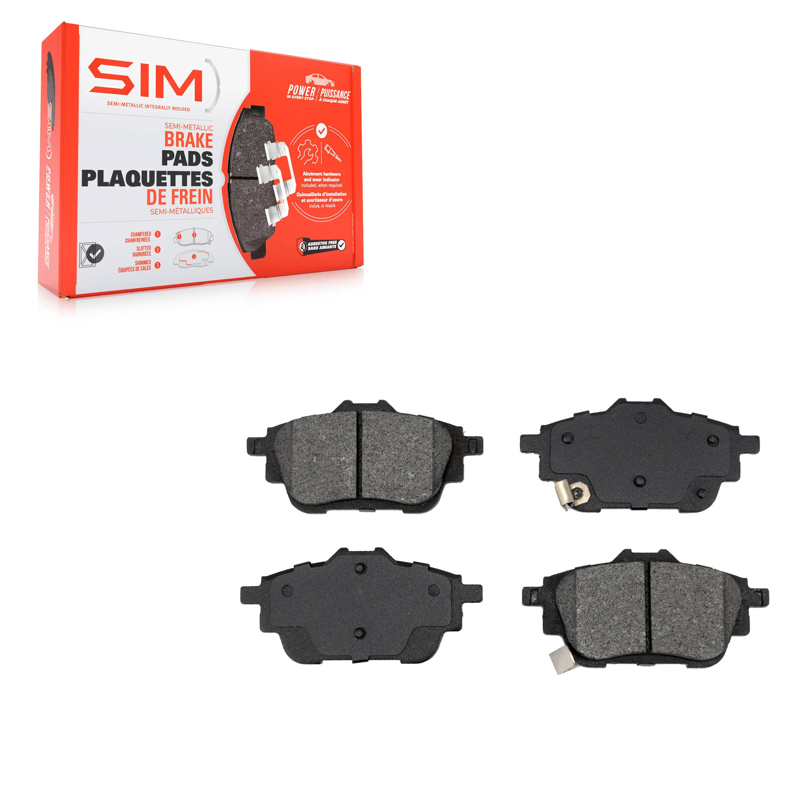 SIM - SIM-2306 - Rear Disc Brake Pad