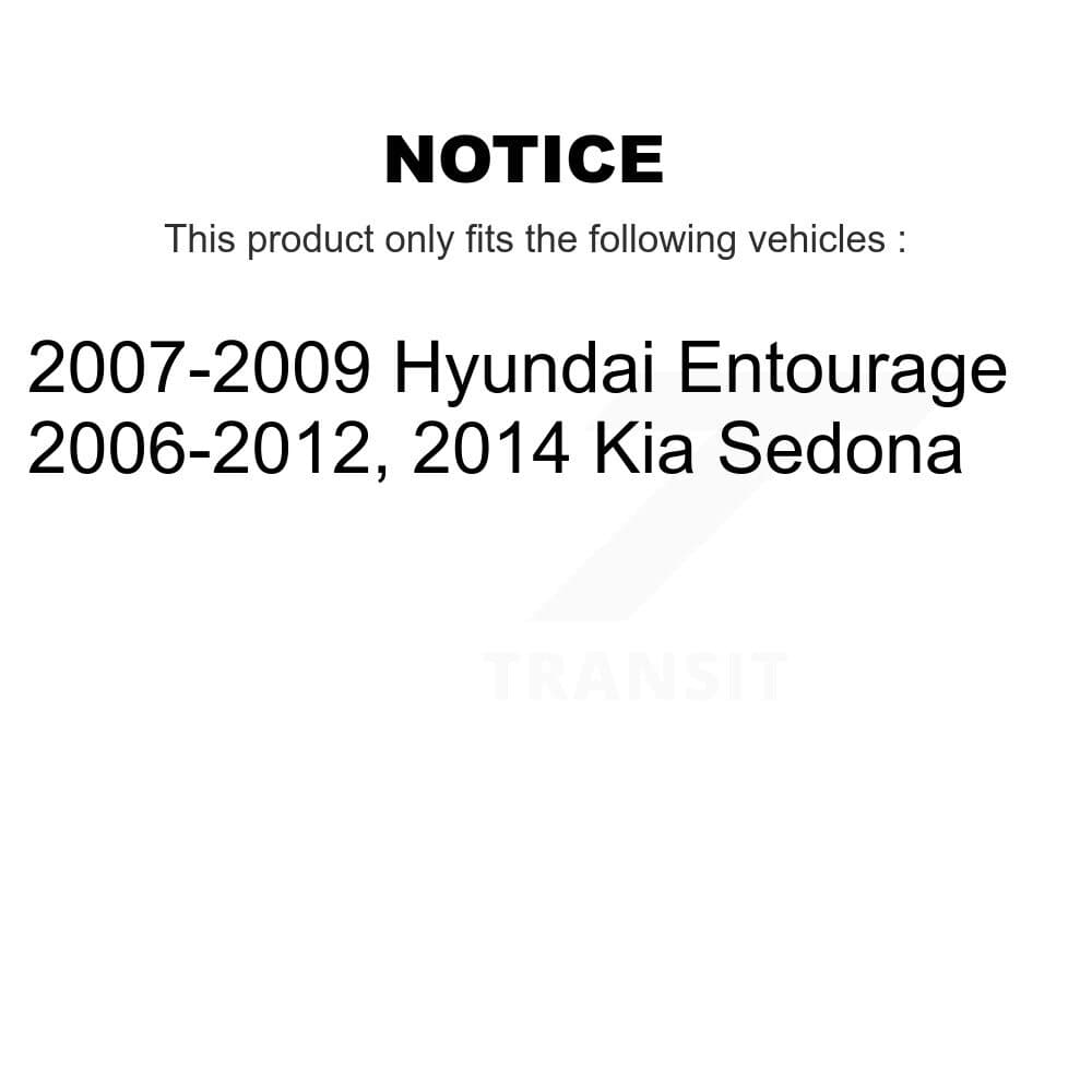 Top Quality - 13-H17436 - Rear Parking Brake Hardware Kit image 6
