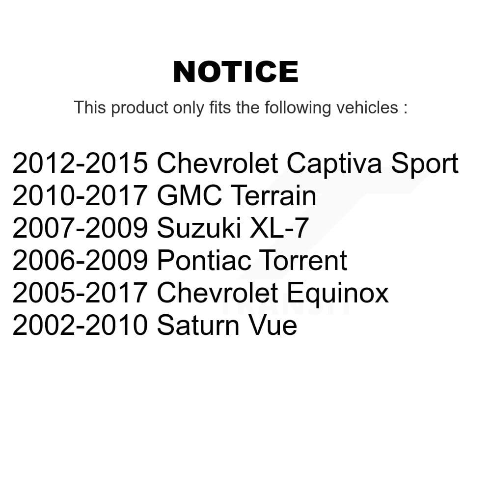 Top Quality - 72-K200784 - Front Lower Rearward Suspension Control Arm Bushing image 2