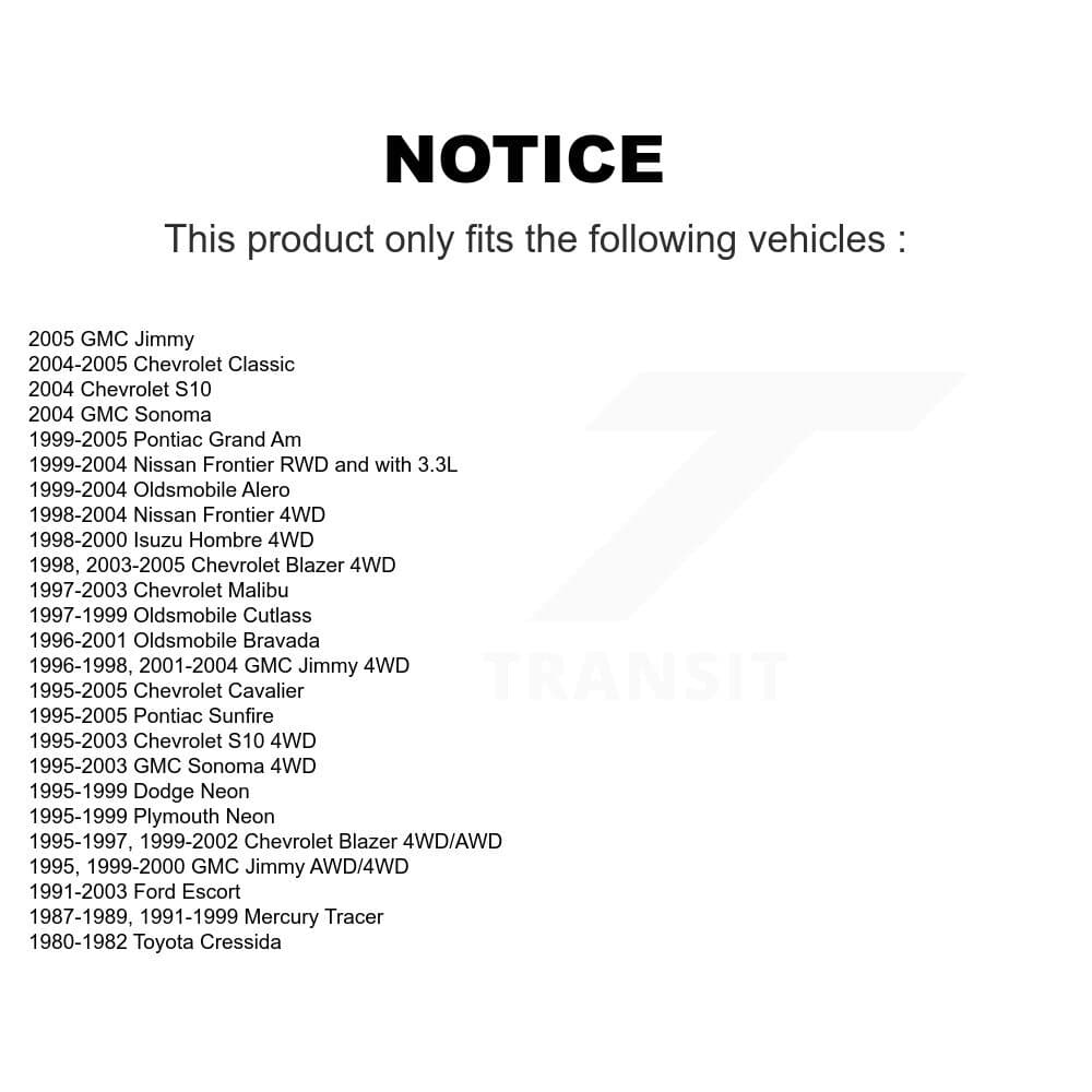 Top Quality - 72-K6600 - Front Suspension Stabilizer Bar Link Kit image 2