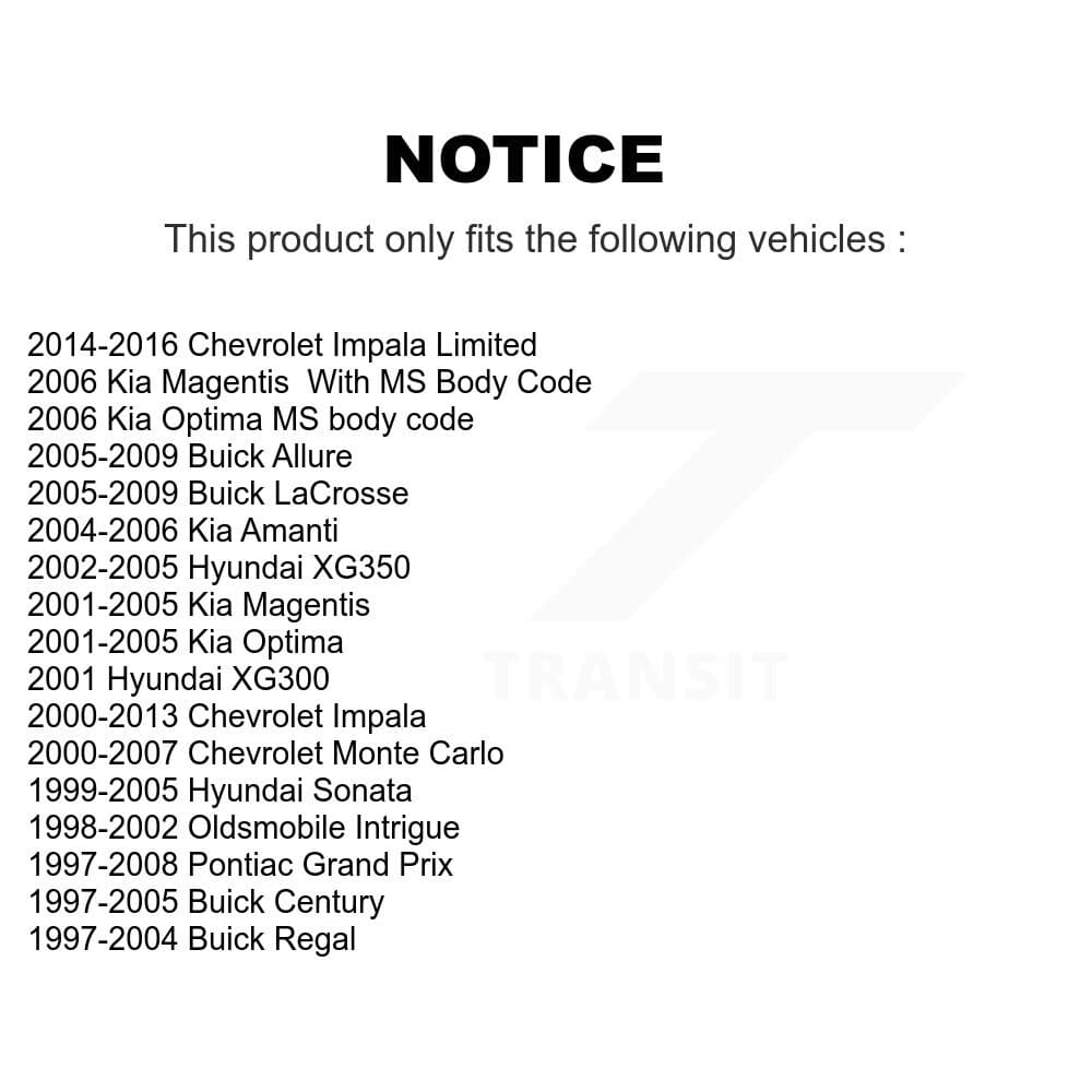 Top Quality - 72-K6662 - Rear Suspension Stabilizer Bar Link Kit image 2