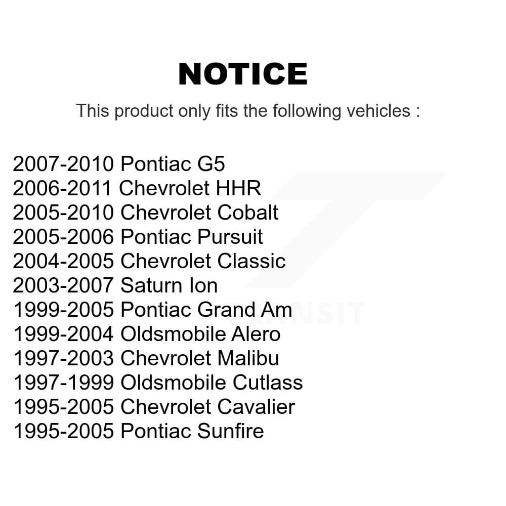 Top Quality - 72-K6698 - Front Lower Rearward Suspension Control Arm Bushing image 2