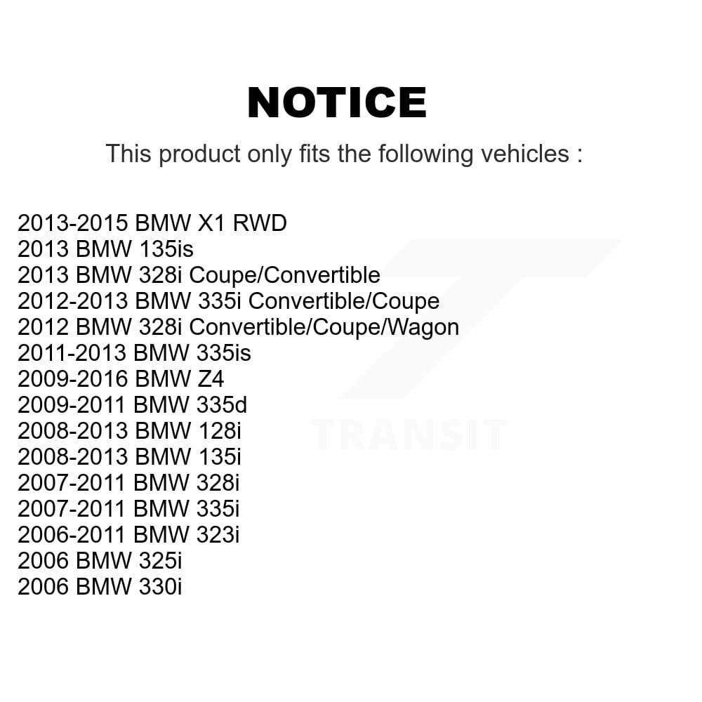 Top Quality - 72-K750003 - Front Right Suspension Stabilizer Bar Link Kit image 2