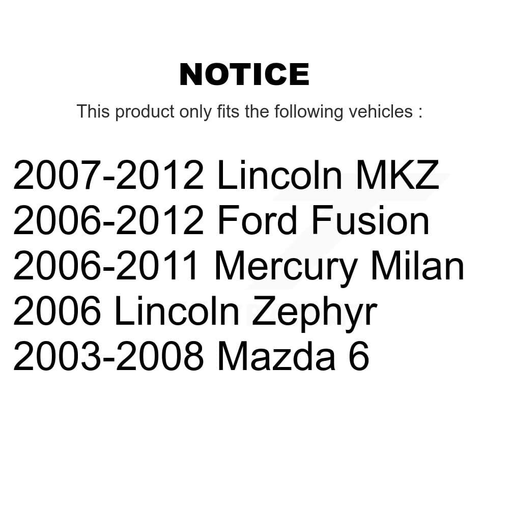 Top Quality - 72-K750007 - Rear Suspension Stabilizer Bar Link Kit image 2