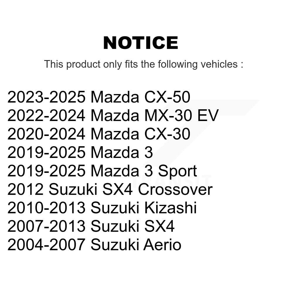 Top Quality - 72-K750060 - Front Suspension Stabilizer Bar Link Kit image 2