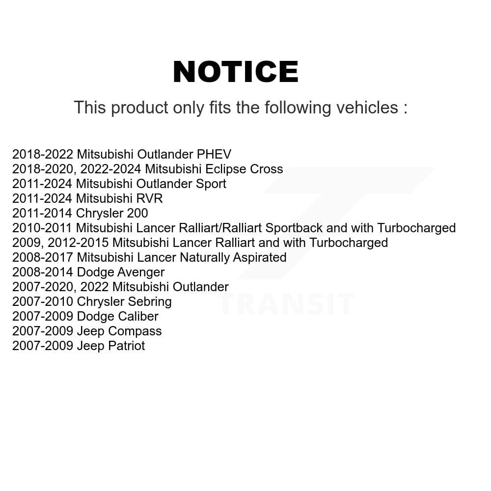 Top Quality - 72-K750289 - Rear Suspension Stabilizer Bar Link Kit image 2