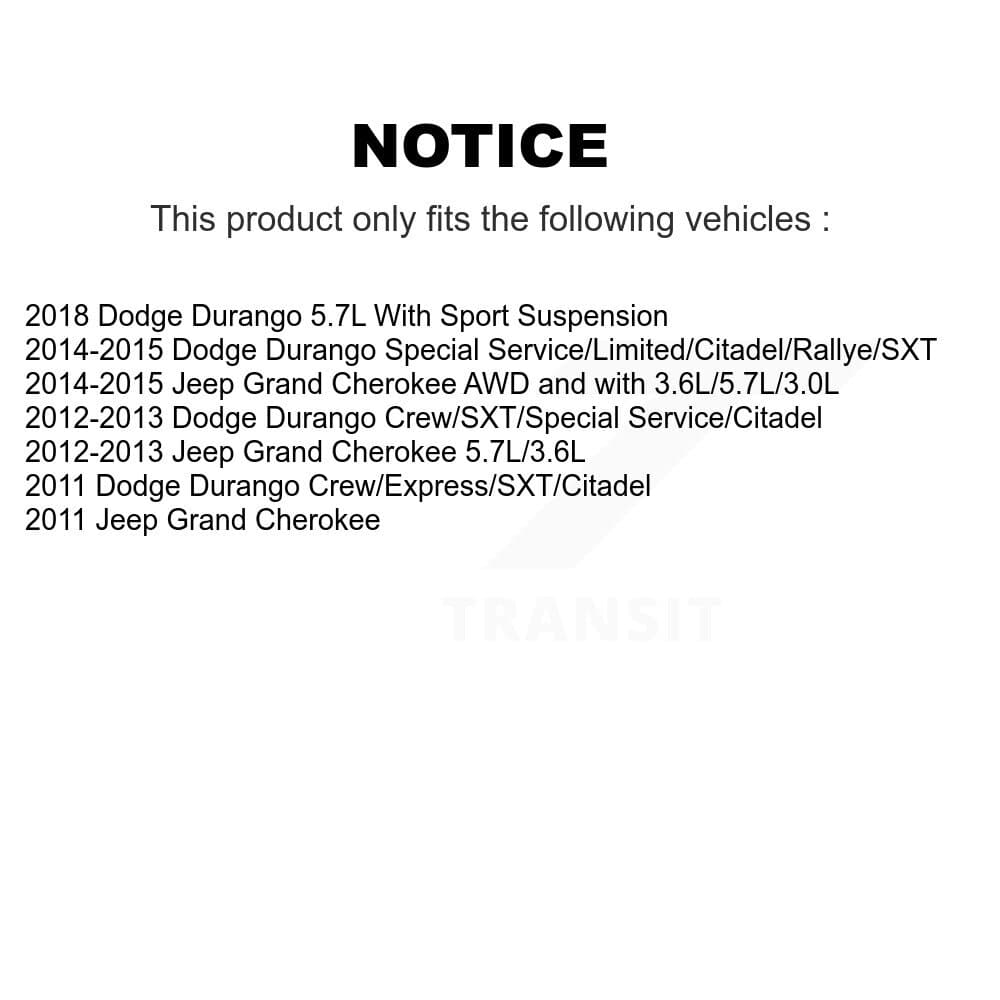 Top Quality - 72-K750578 - Front Left Suspension Stabilizer Bar Link Kit image 2