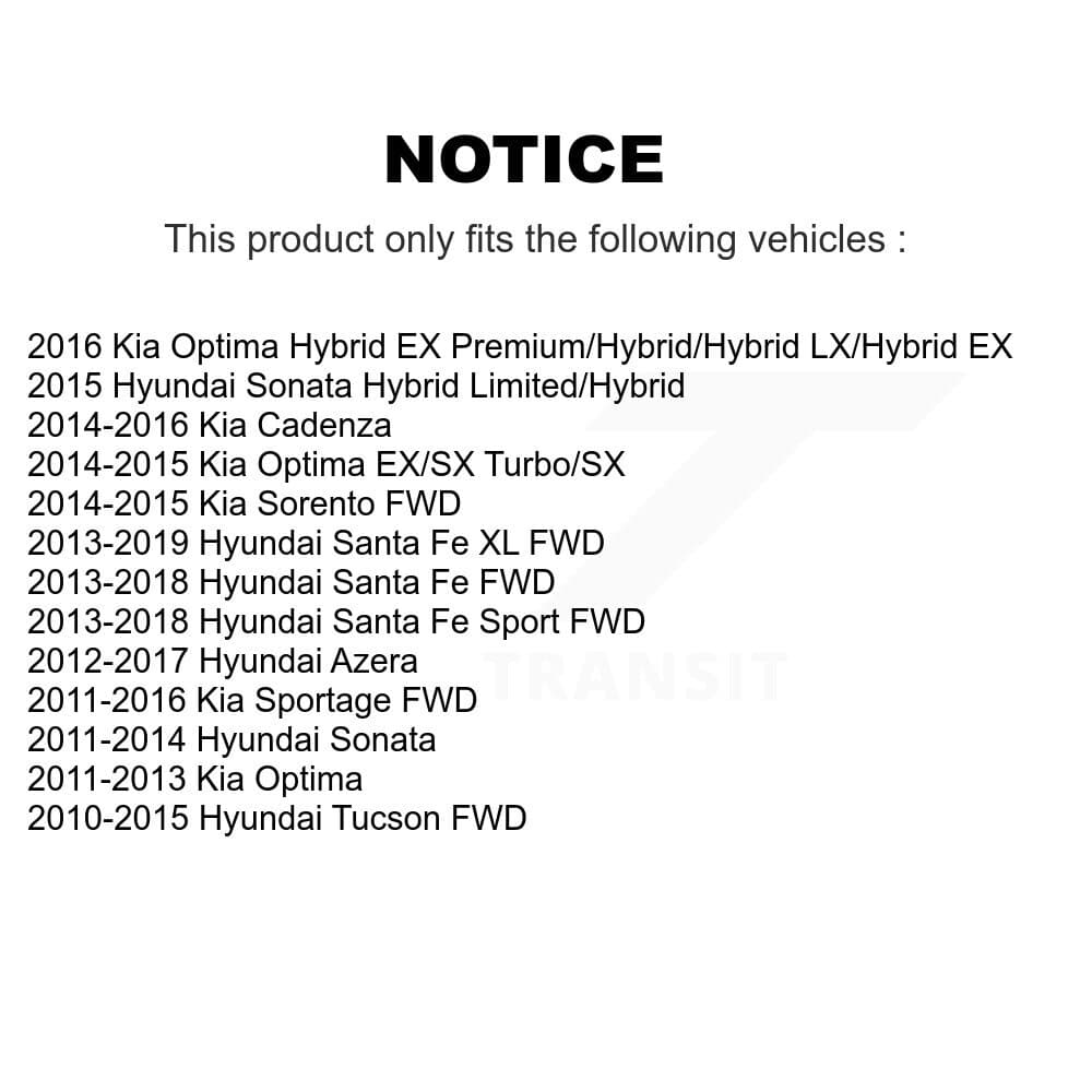 Top Quality - 72-K750603 - Rear Suspension Stabilizer Bar Link Kit image 2
