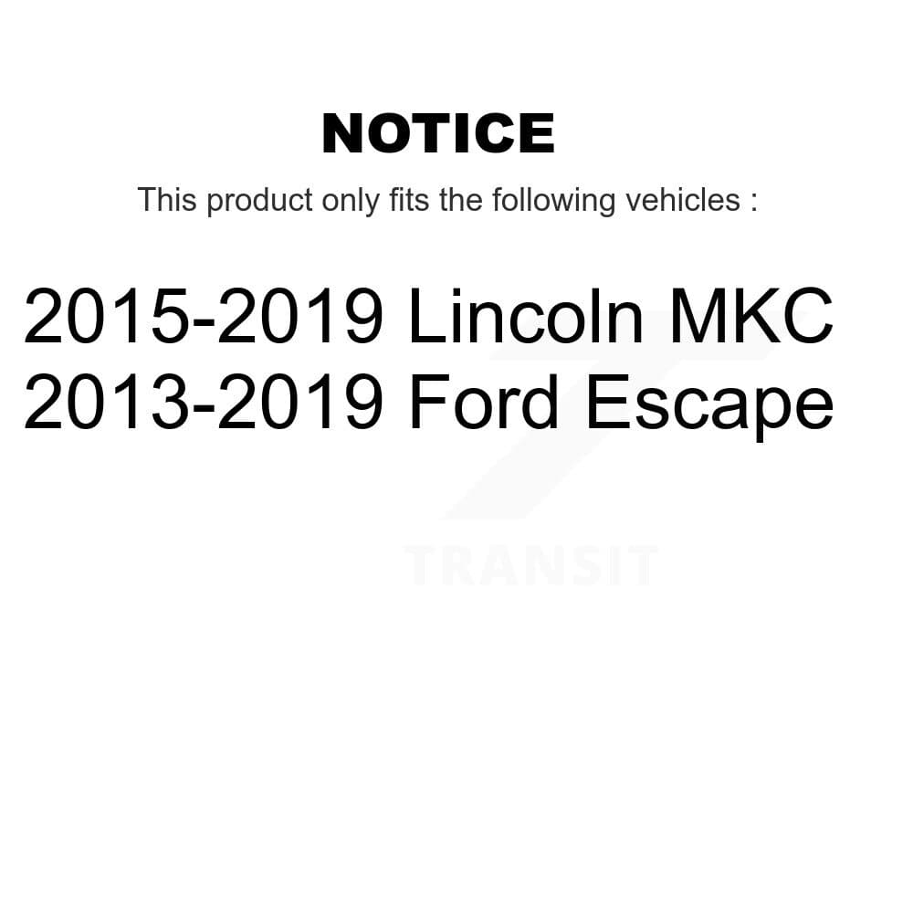 Top Quality - 72-K750743 - Rear Suspension Stabilizer Bar Link Kit image 2