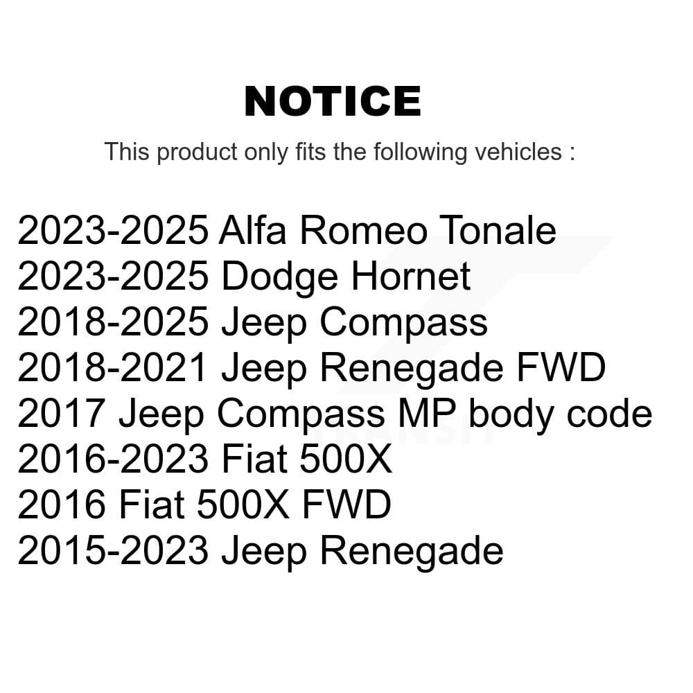 Top Quality - 72-K750795 - Front Suspension Stabilizer Bar Link Kit image 2