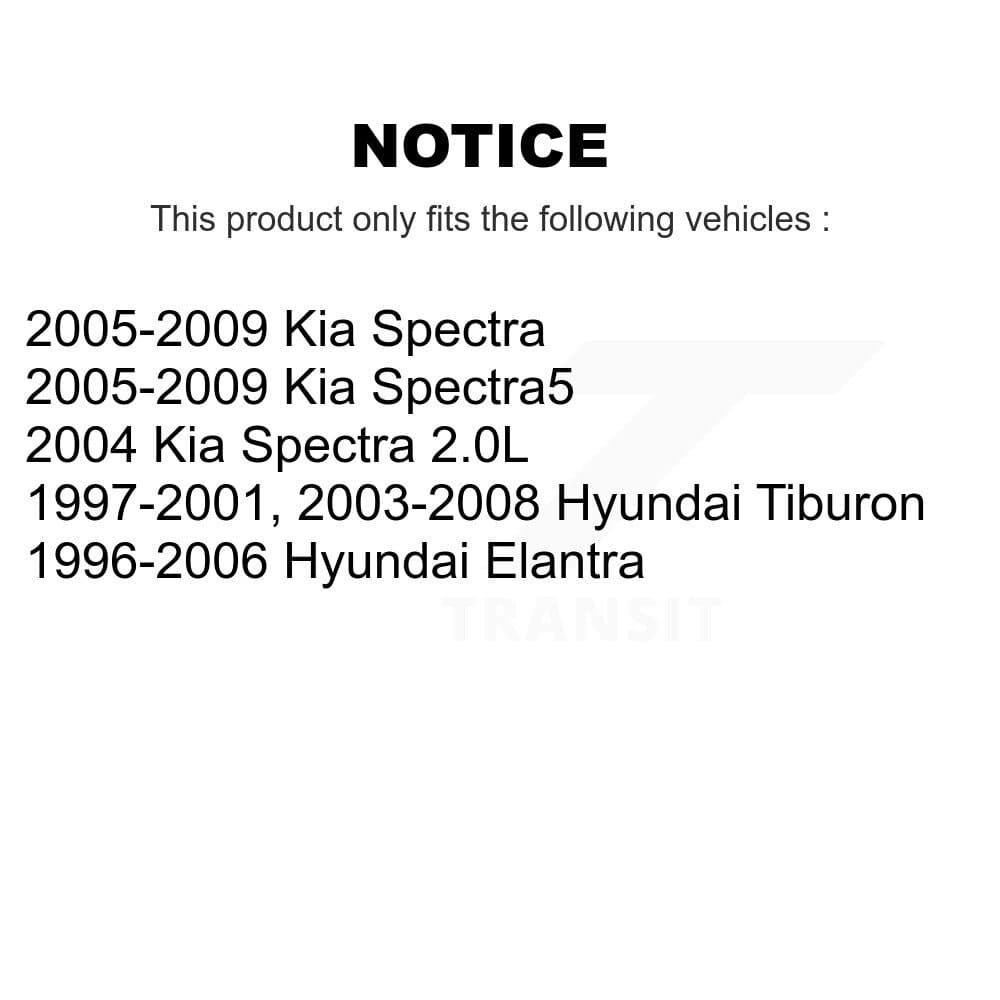 Top Quality - 72-K90360 - Rear Suspension Stabilizer Bar Link Kit image 2