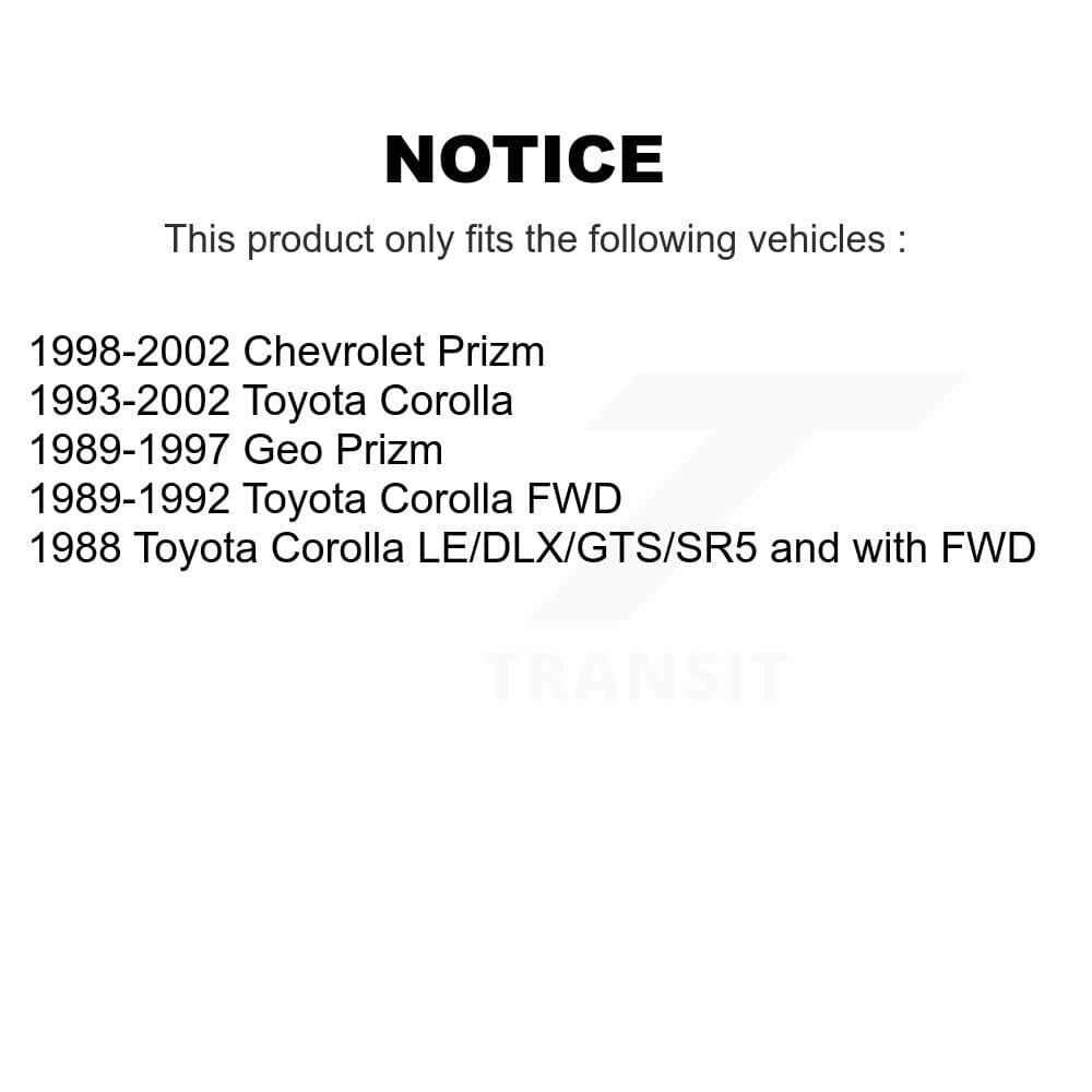 Top Quality - 73-902901 - Rear Suspension Strut Hardware Kit image 2