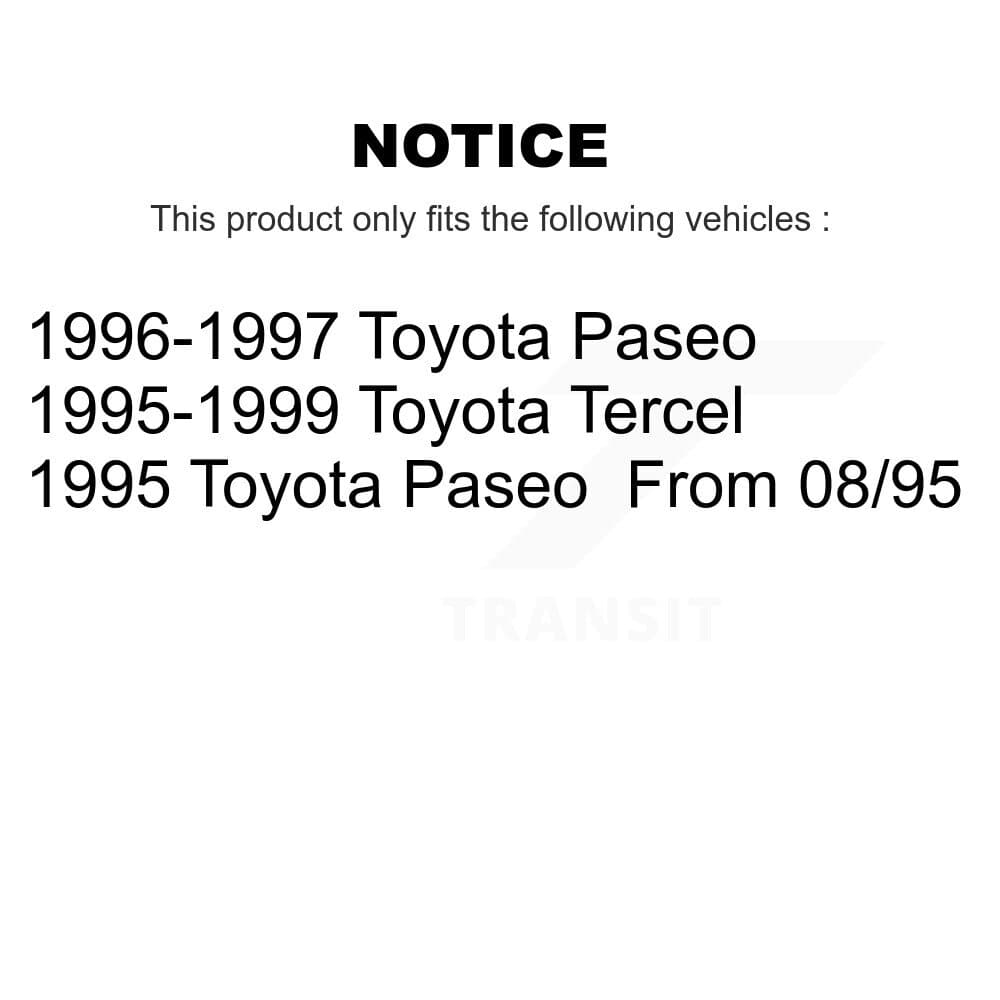 Top Quality - 73-902986 - Rear Suspension Strut Hardware Kit image 2