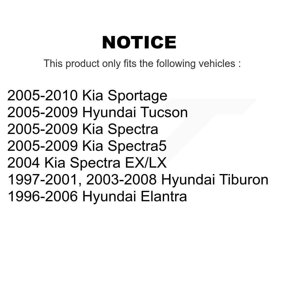 Top Quality - 73-903935 - Rear Left Suspension Strut Hardware Kit image 2
