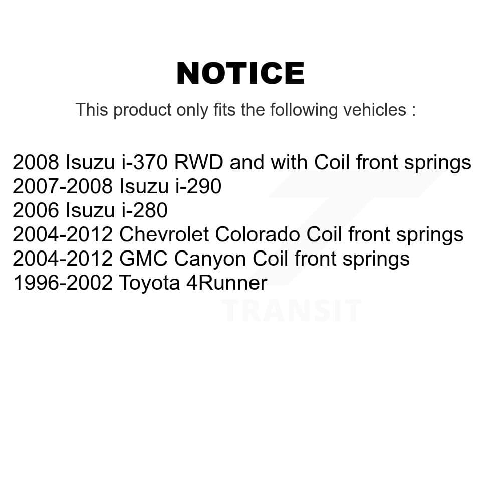 Top Quality - 73-904900 - Front Suspension Strut Mount image 2