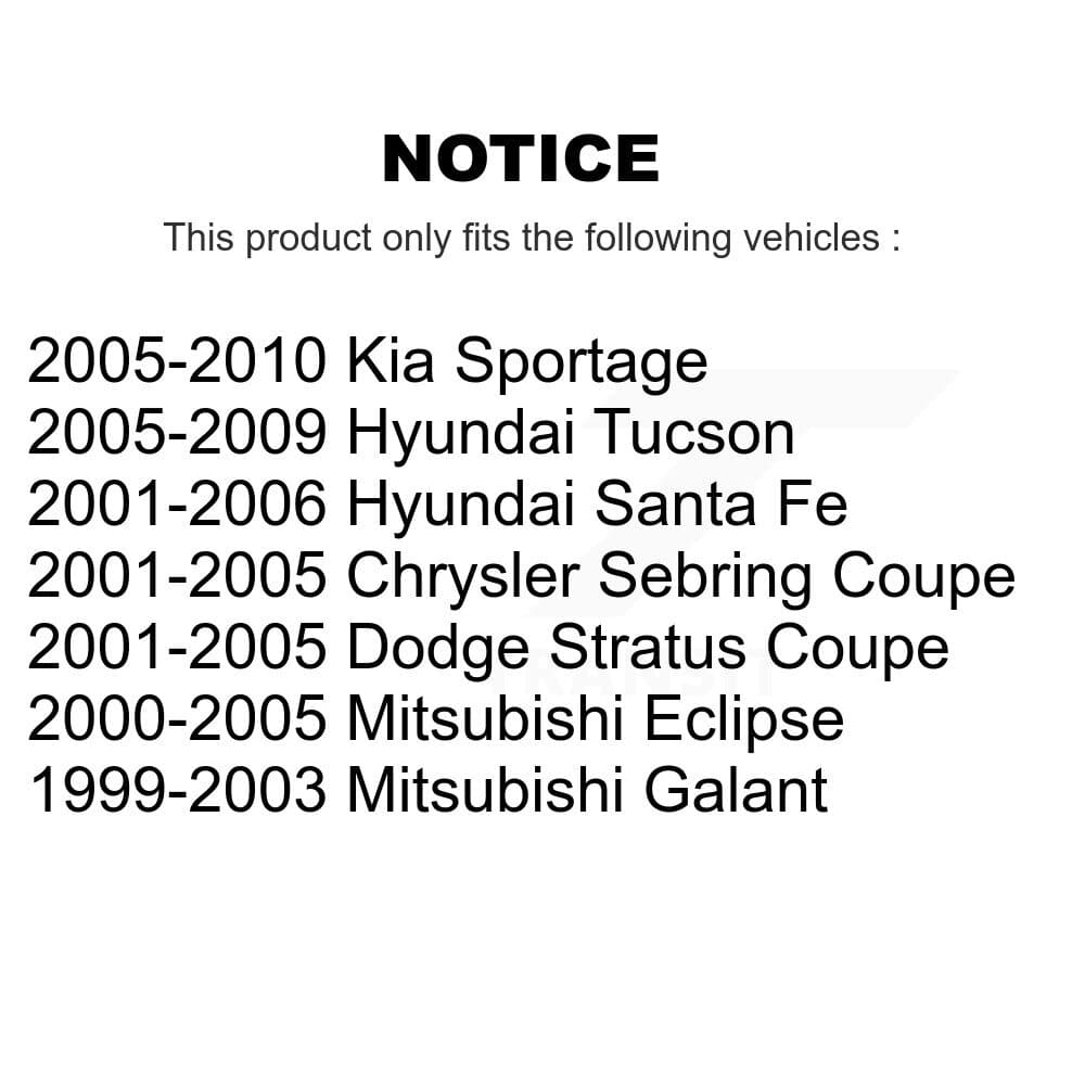 Top Quality - 73-904957 - Front Suspension Strut Hardware Kit image 2
