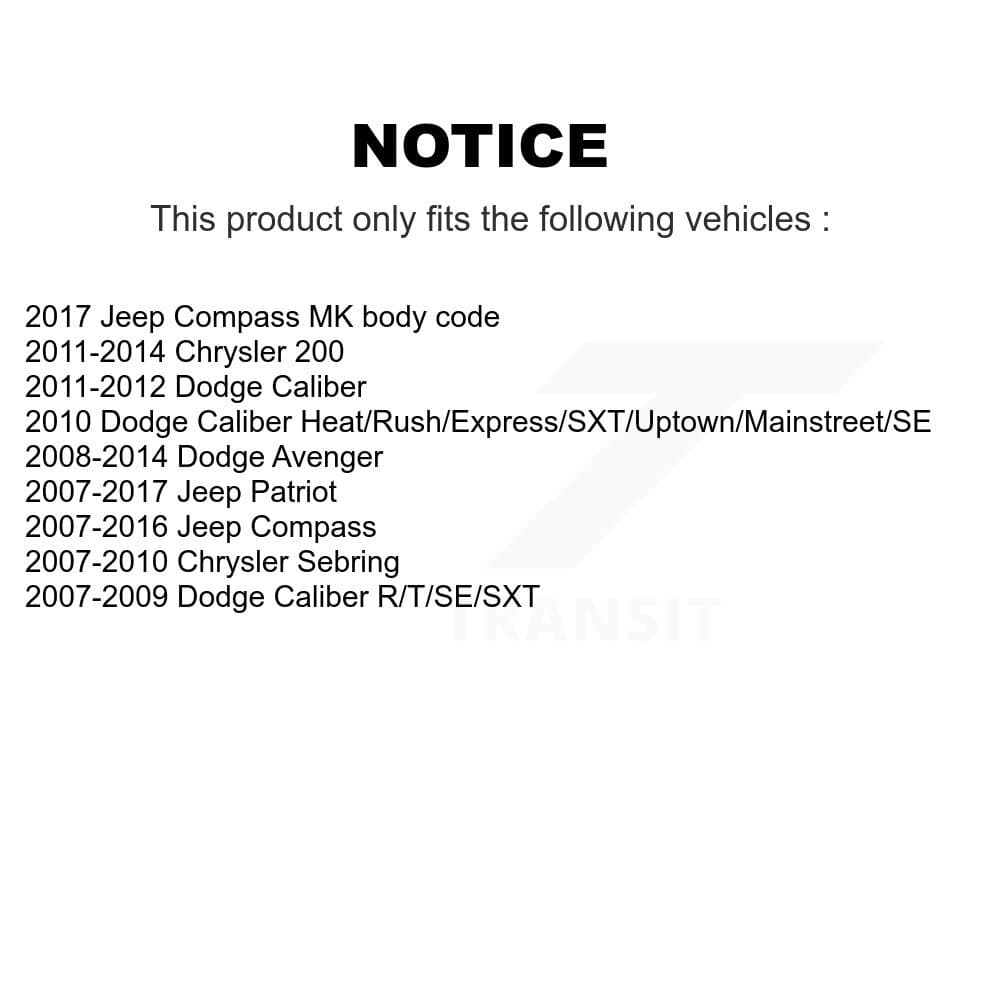 Top Quality - 73-906959 - Rear Suspension Strut Hardware Kit image 2