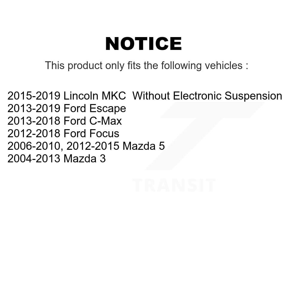 Top Quality - 73-906981 - Rear Suspension Strut Hardware Kit image 2